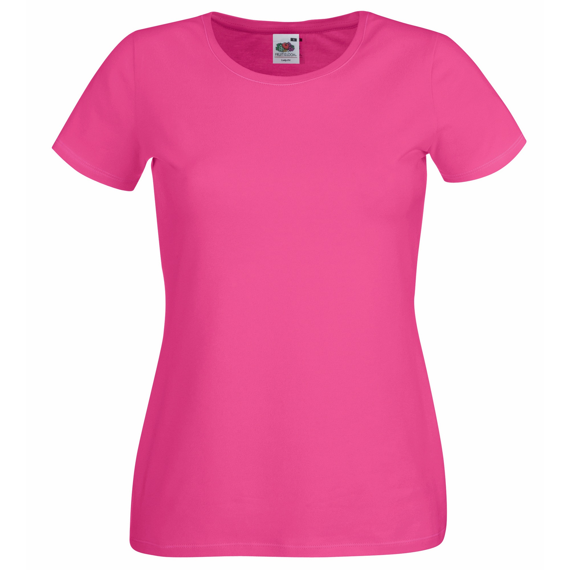 T-Shirt »Lady-Fit Damen, Rundausschnitt«