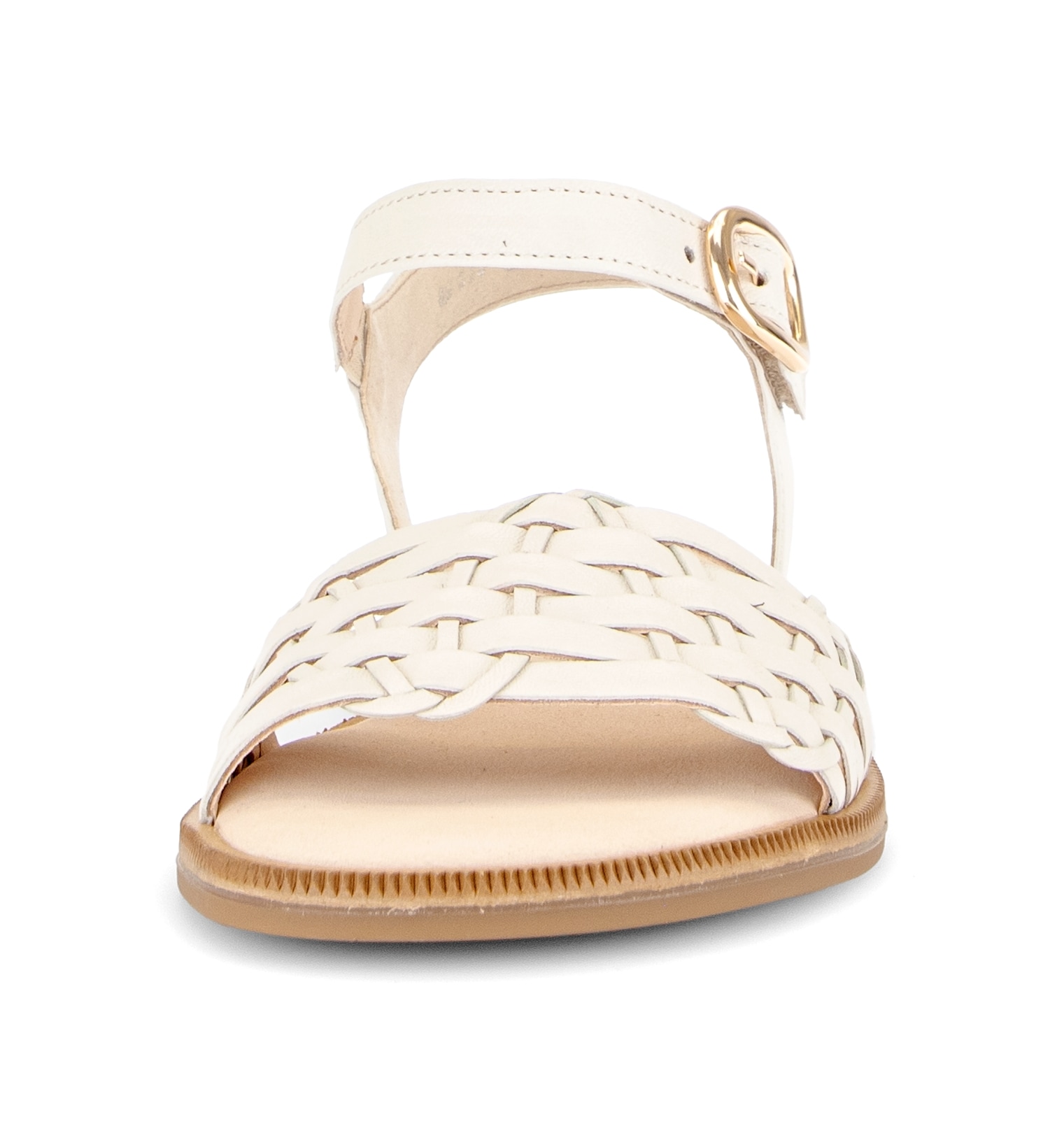 Gabor Riemchensandale  , Blockabsatz, Sommerschuh, Sandalette mit Bandage in Flechtoptik