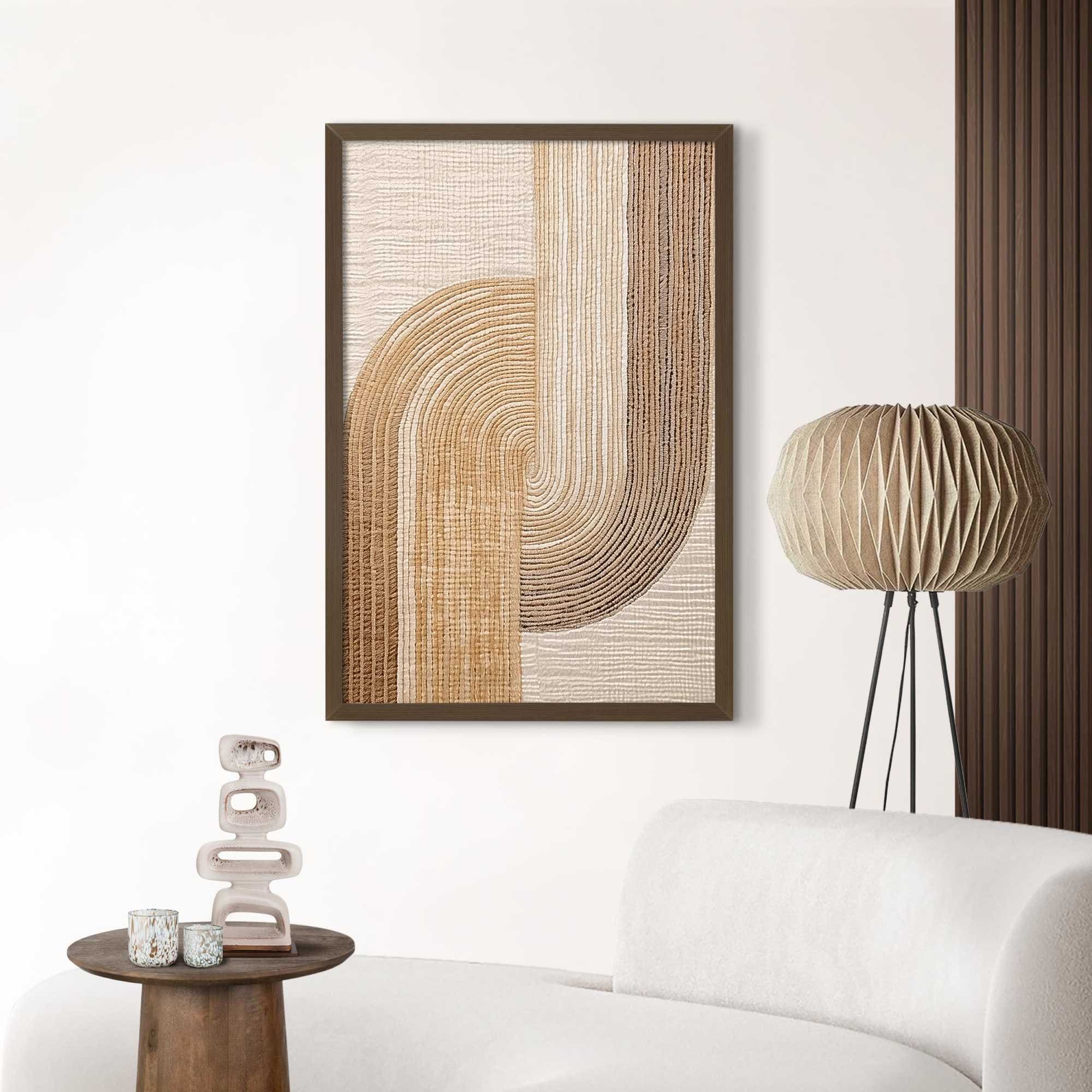 Reinders! Cadre photo »Bilderrahmen Poster 61x91,5 oder 50x70« für 1 Bilder Wohnzimmer - Walnuss - MDF - 64,5x95 cm