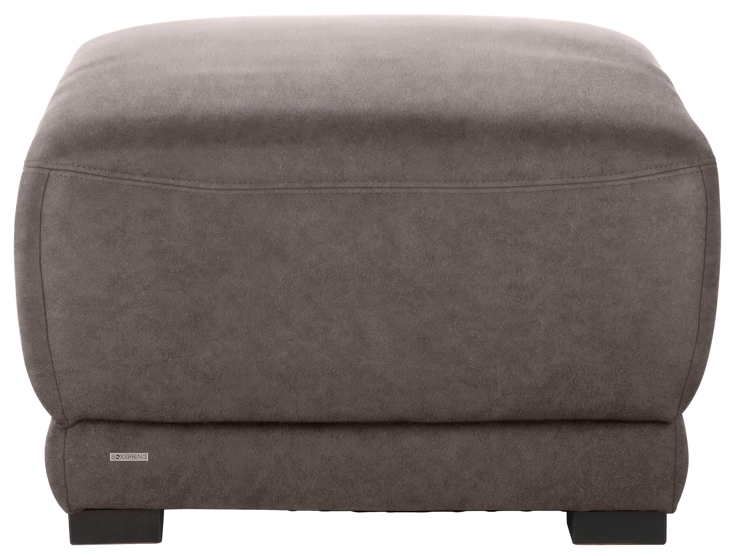 Home affaire Tabouret rembourré »Telos« passend zum "Telos" ecksofa, in 3 Bezugsqualitäten