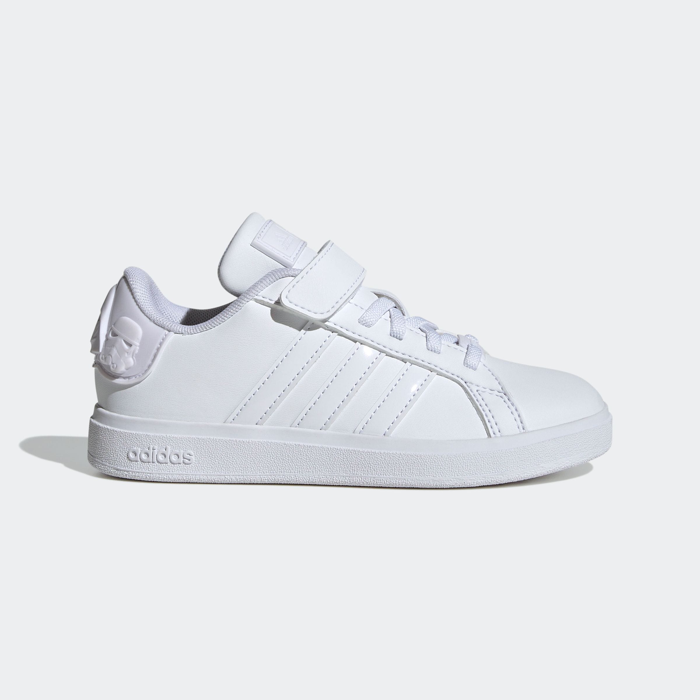 adidas Sportswear Sneaker »ADIDAS STAR WARS GRAND COURT 2.0 KIDS SCHUH«, Design auf den Spuren des adidas Superstar