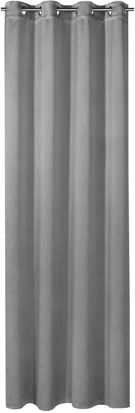 Image of Gerster Gardine "Baldo" Ösen 1 Stk. tlg. Ösenschal aus Dekostoff