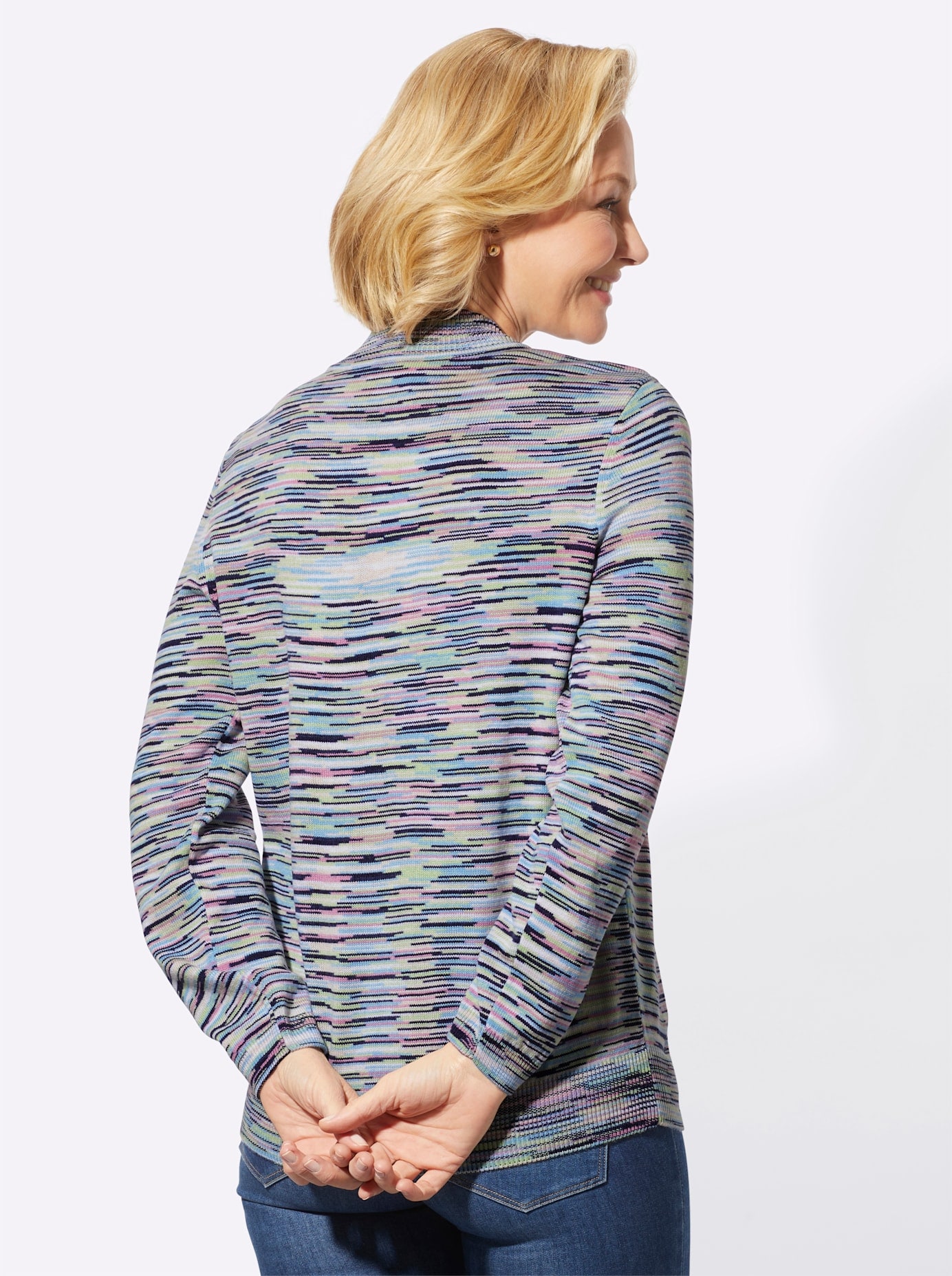 Classic Basics Pull à col montant »Stehkragen-Pullover«