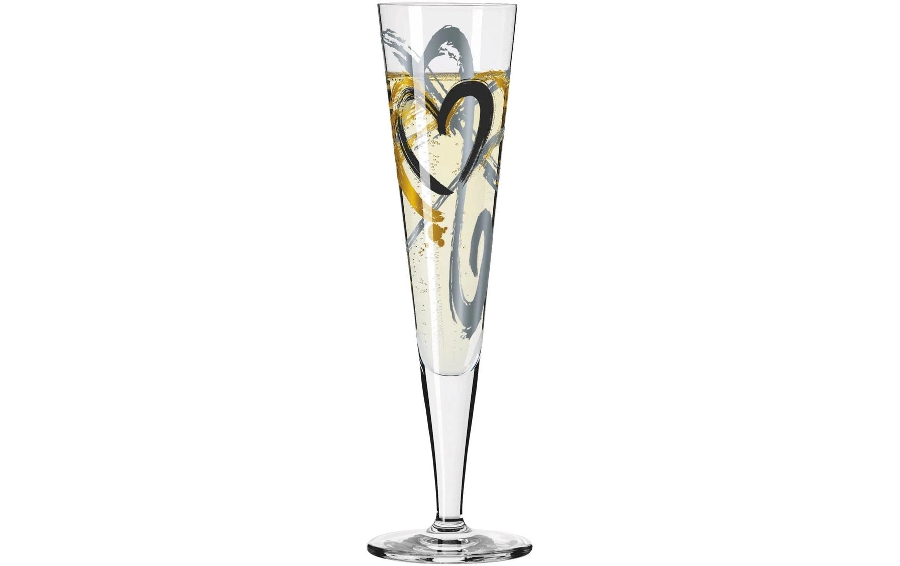 Ritzenhoff Champagnerglas »Goldfarbennacht No 1. 205 ml, 1 Stück«