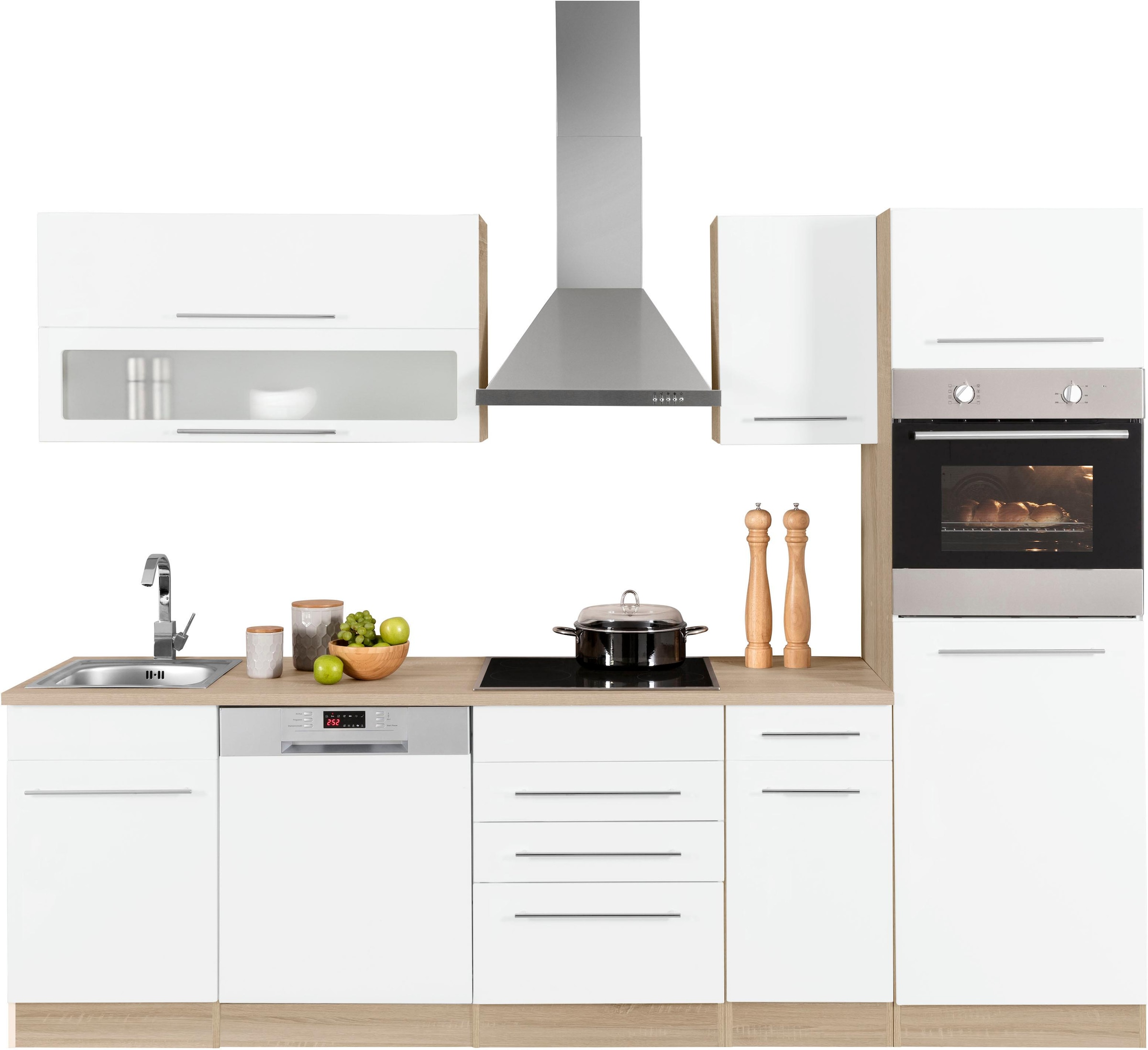 KOCHSTATION Kitchenette »KS-Eton« sans appareils électriques, largeur 270 cm