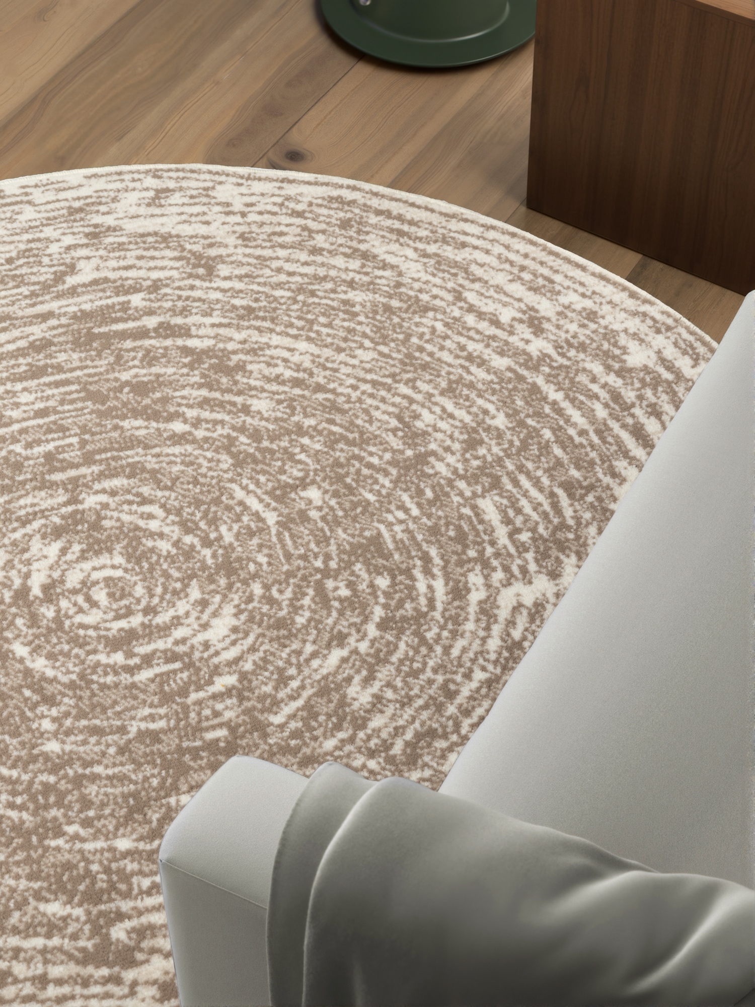 HANSE Home Tapis »Cavallo« Rond 9 mm Höhe Wohnzimmer, Schlafzimmer, Flur, Kurzflor, meliert, Vintage, weich