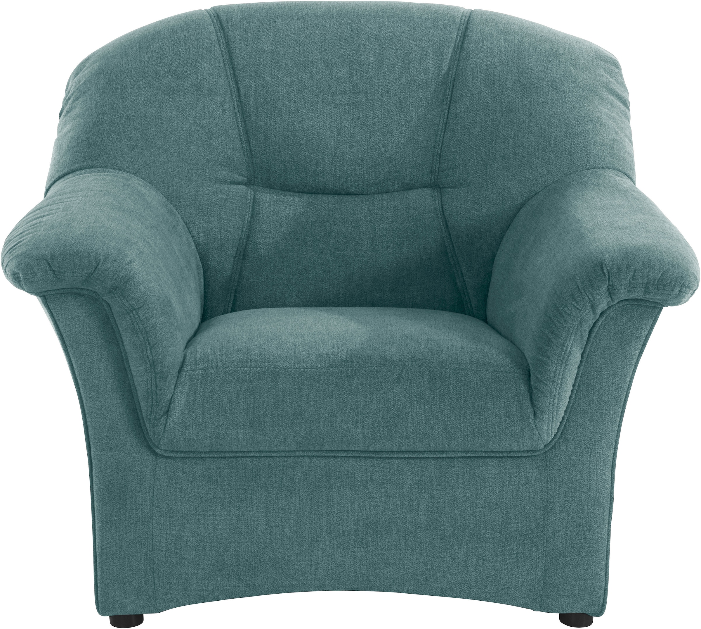 Image of DOMO collection Sessel "SARAFINA Breite 102 cm, auch mit Federkern für noch mehr Sitzkomfort" whlw. mit Federkern, elegantes Design