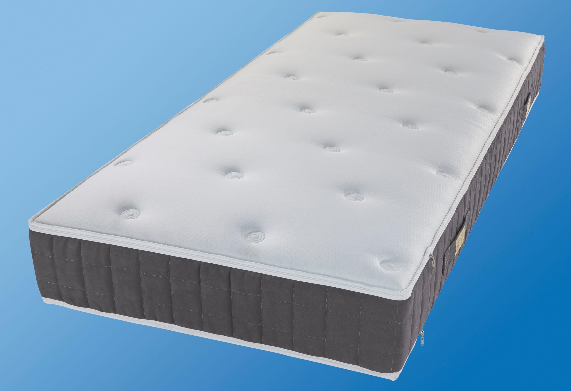 Image of Guido Maria Kretschmer Home&Living Taschenfederkernmatratze »Erik«, 24 cm cm hoch, 448 Federn, (1 St.), Farbe: Anthrazit bei Ackermann Versand Schweiz