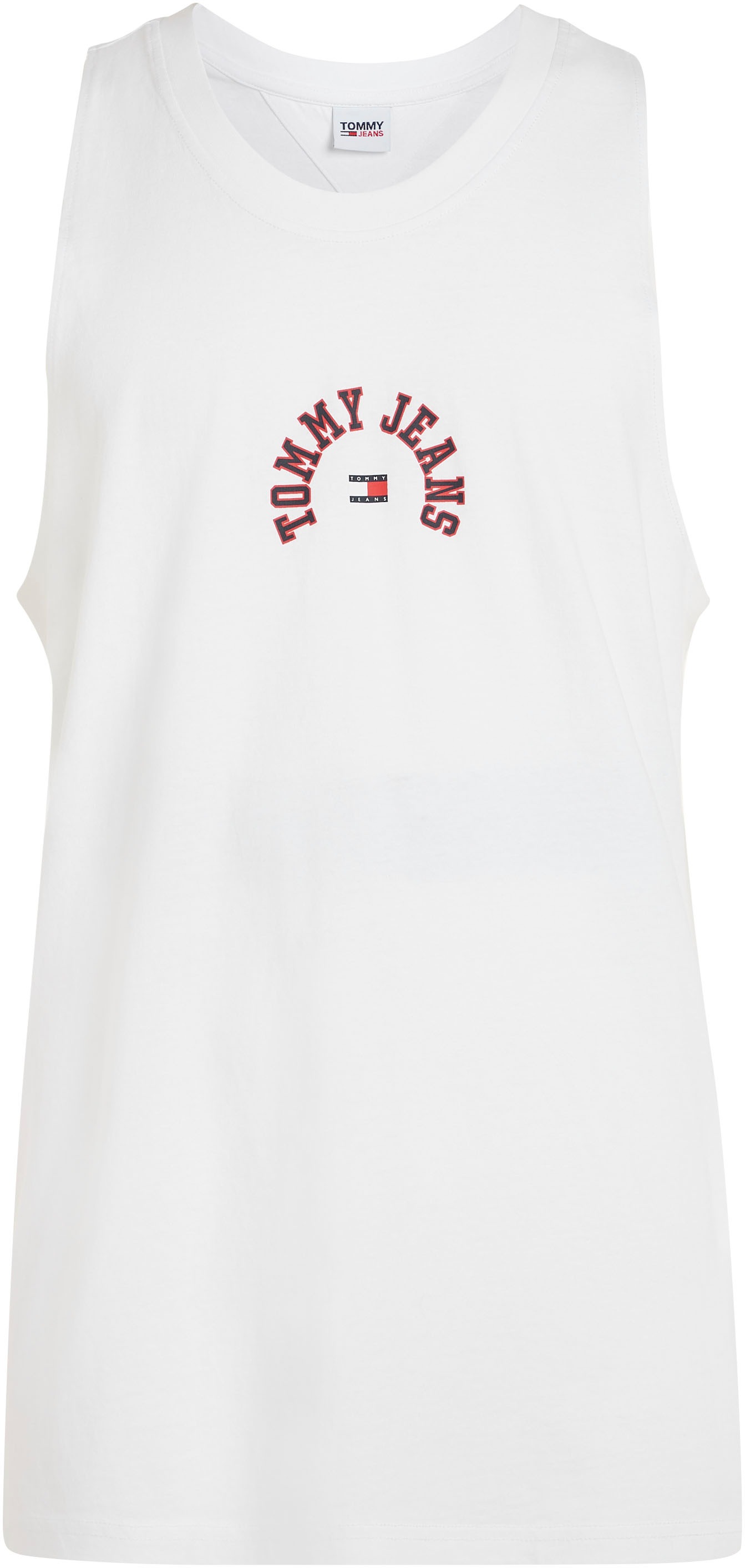 Tommy Jeans Muskelshirt »TJM CURVED TJ COLLEGE TANK TOP«