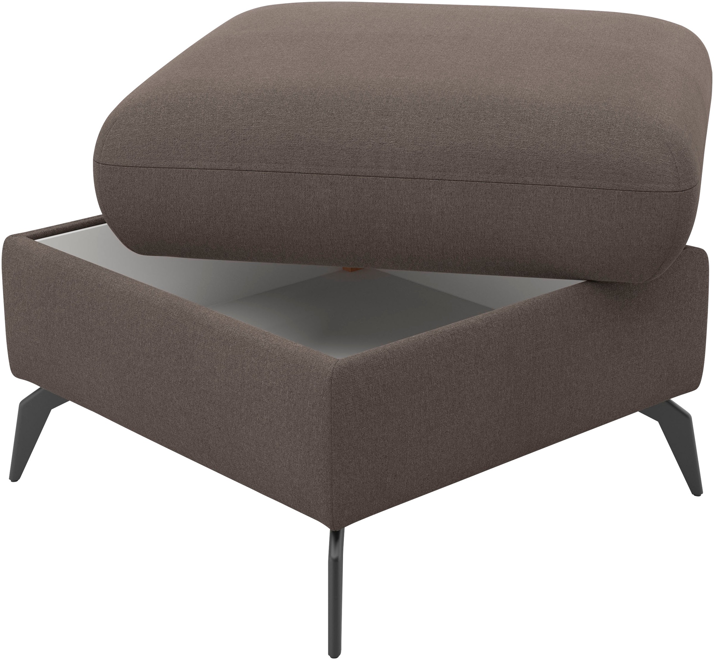Home affaire Polsterhocker »Rochelle«, (1 St.), moderne 15 cm Metallfüsse