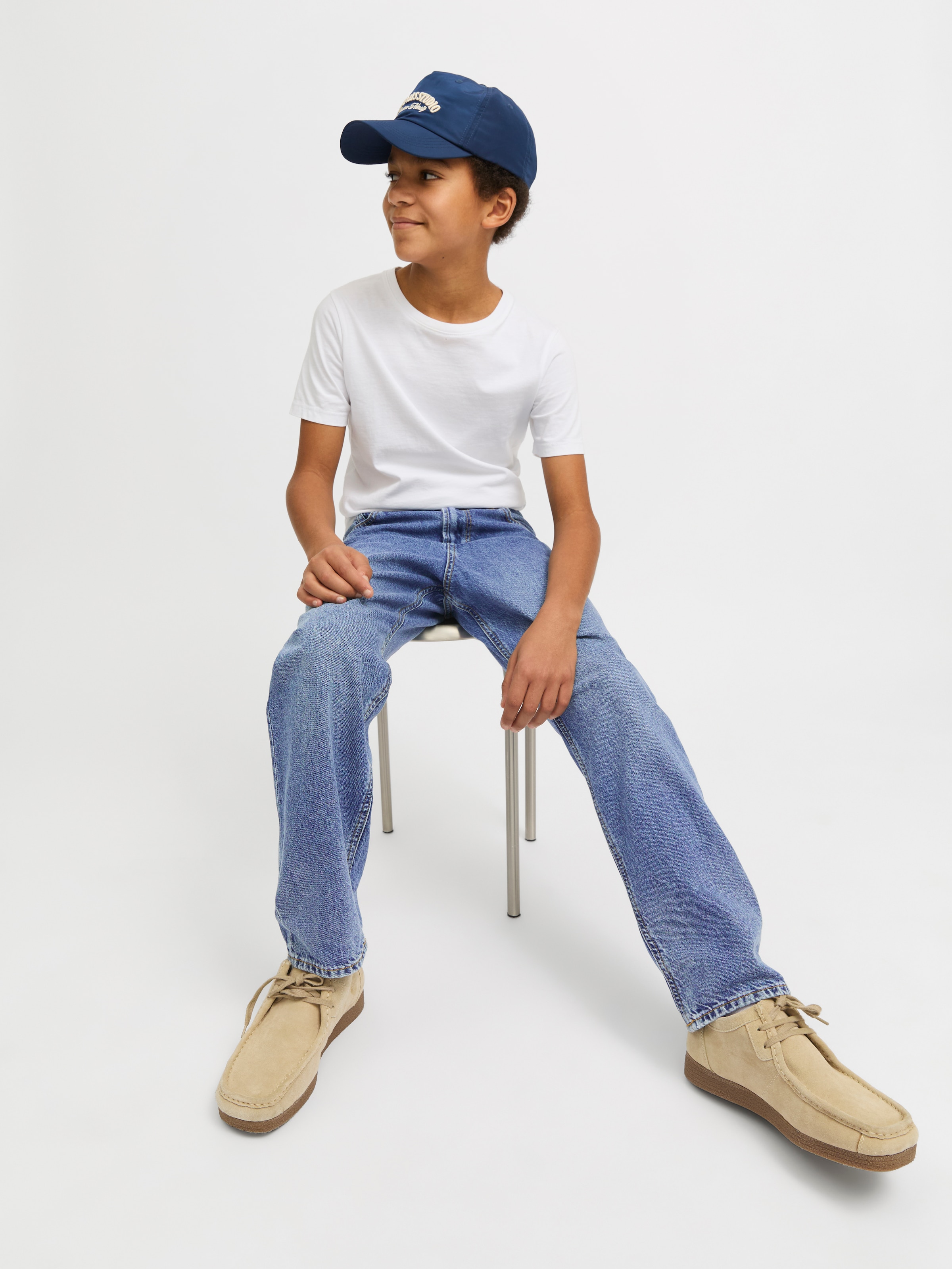 Jack & Jones Junior Relax-fit-Jeans »JJICHRIS JJORIGINAL SQ 854 NOOS JNR«