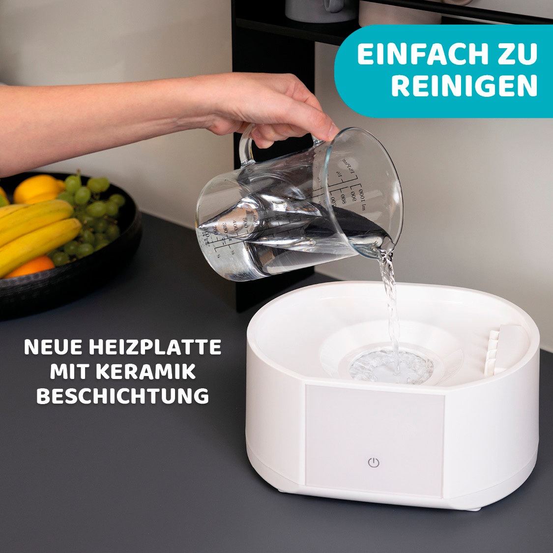 Chicco Dampfsterilisator »Modularer Sterlisator mit Trocknungsfunkion« mit Trocknungsfunktion