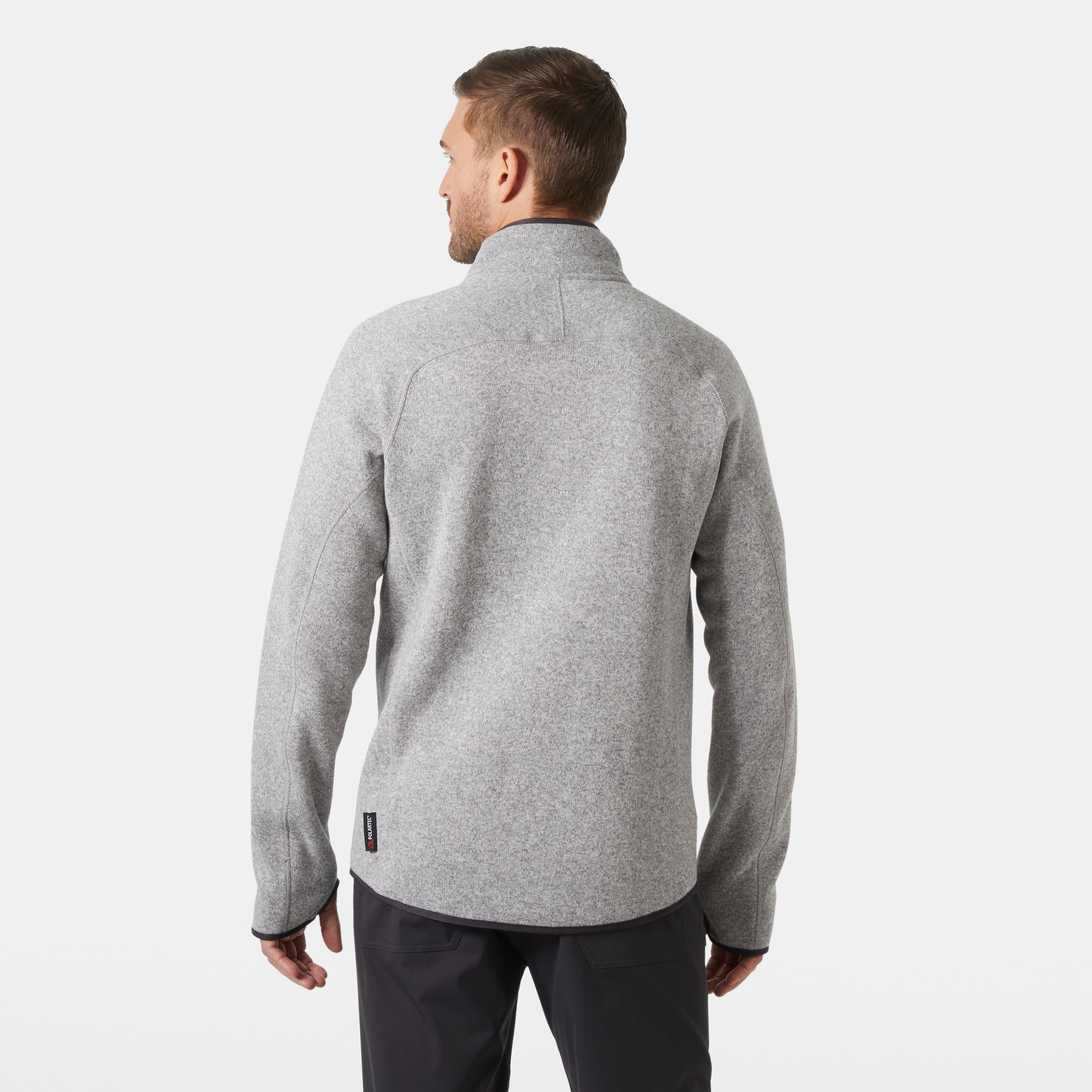 Helly Hansen Veste en laine polaire »VARDE FLEECE JACKET 2.0« pour outdoor et streetwear, avec trous pour pouces, poches zippées
