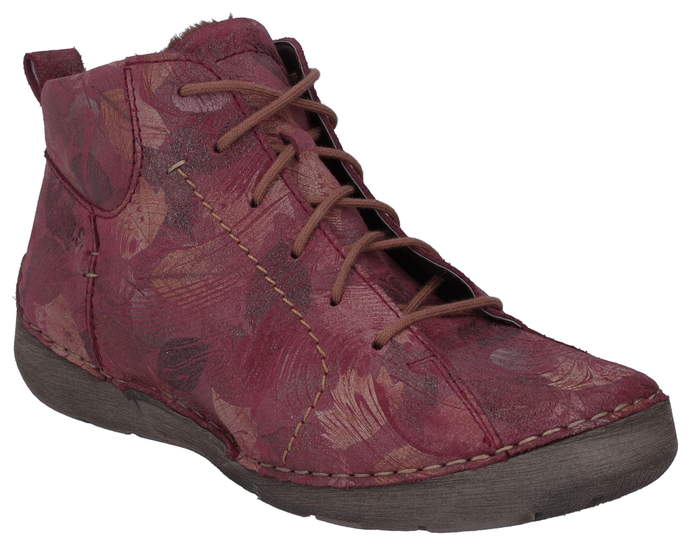 Image of Josef Seibel Schnürboots »FERGEY 97«, mit schönem Print bei Ackermann Versand Schweiz