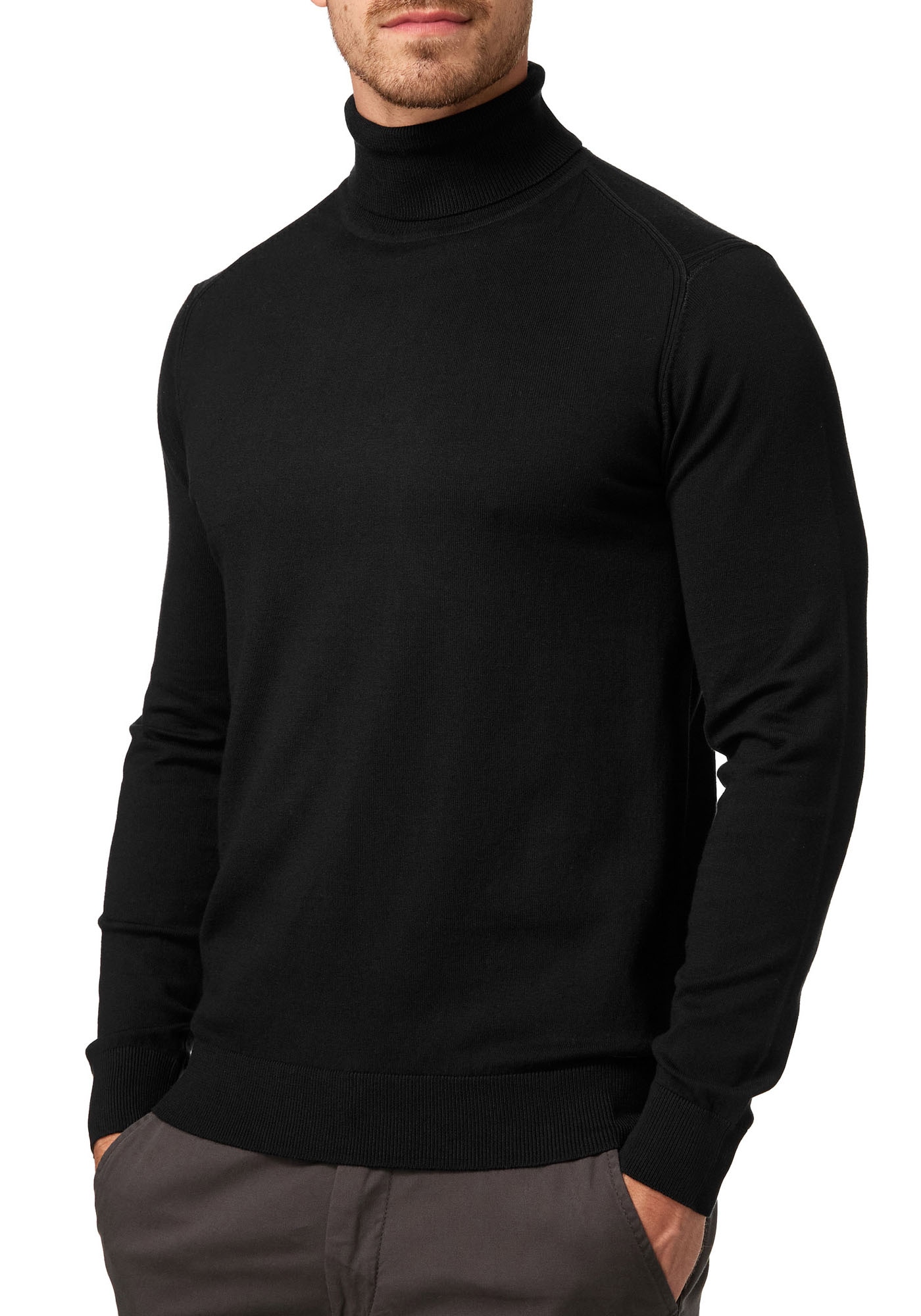 Indicode Rollkragenpullover »INBurns«