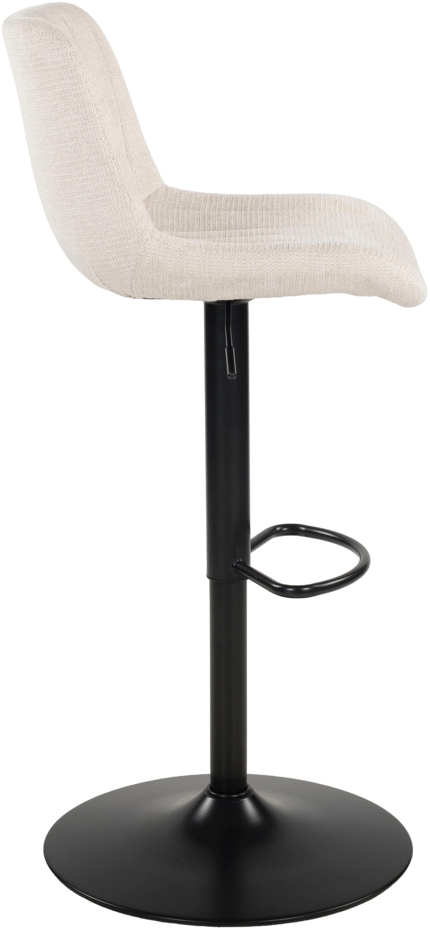 Duo Collection Tabouret de bar »Kelly« 1 cuis tlg. incl. dossier et repose-pieds, réglable en hauteur, pivotant à 360°