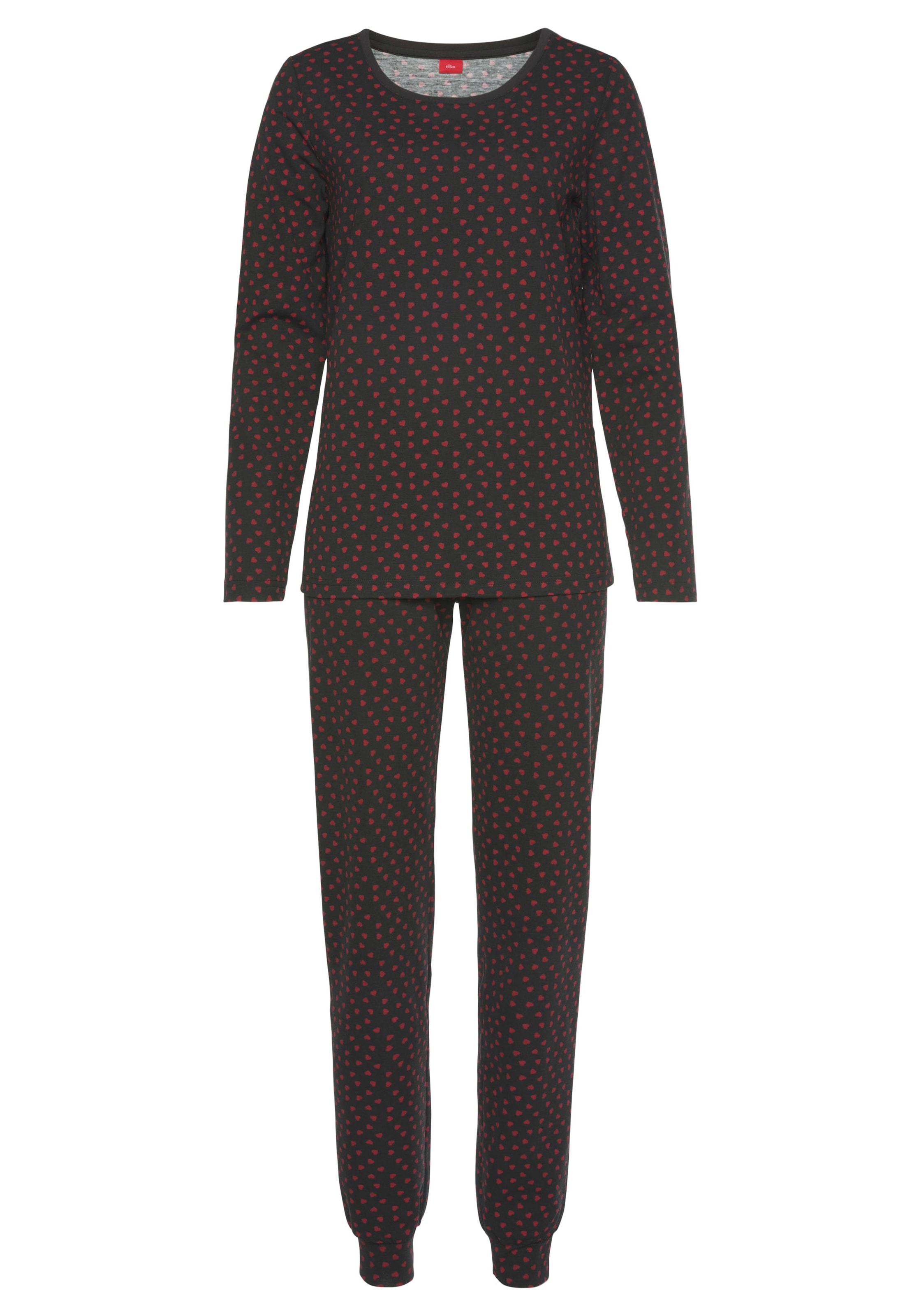 Image of s.Oliver Pyjama Packung, 4-teilig, inklusive Schlafmaske und Scrunchie