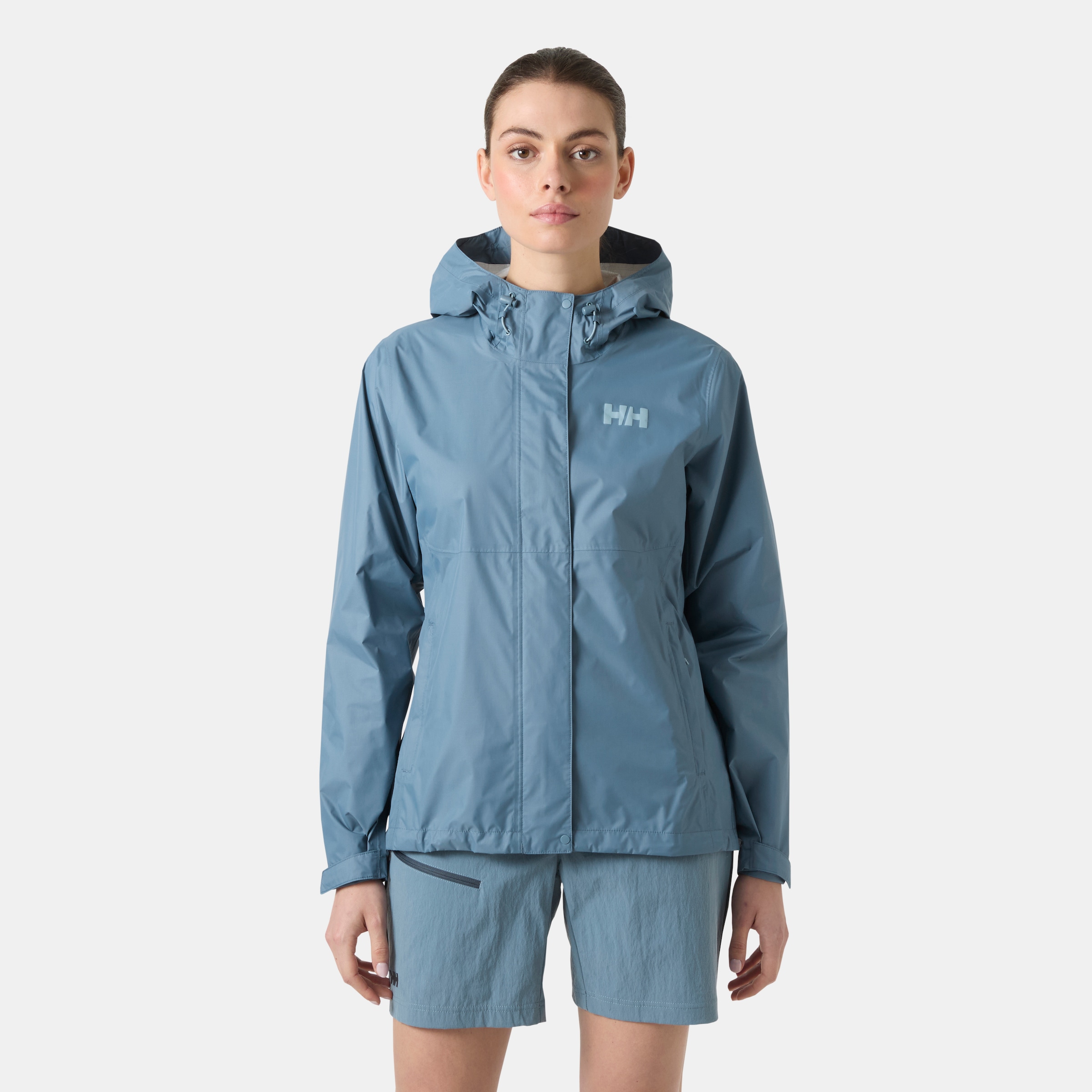 Helly Hansen Veste fonctionnelle »W LOKE JACKET« mit Kapuze wind- und wasserdicht, atmungsaktiv, mit verstellbarer Kapuzenkante