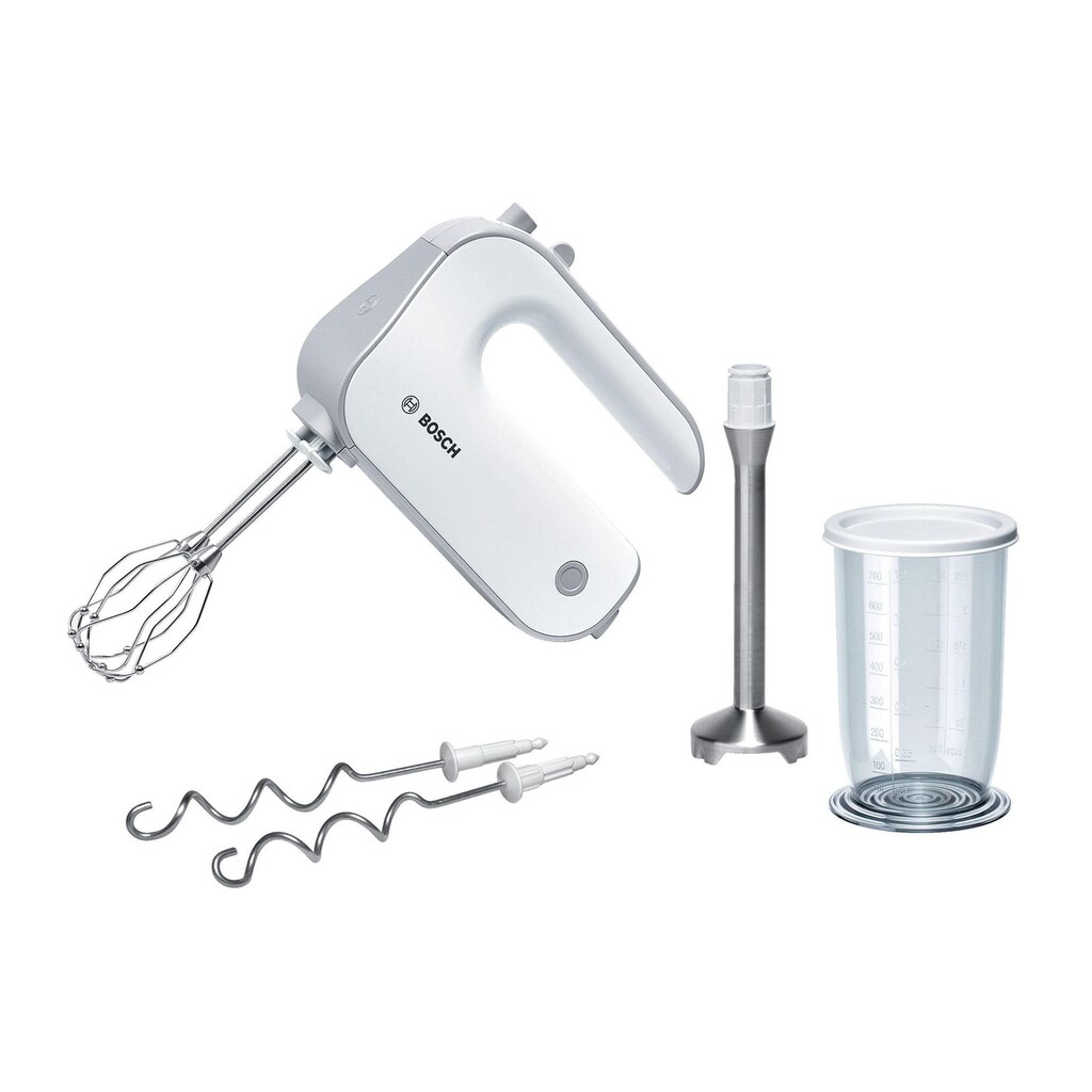 BOSCH Handmixer »MFQ4070 Silber/Weis«, 500 W