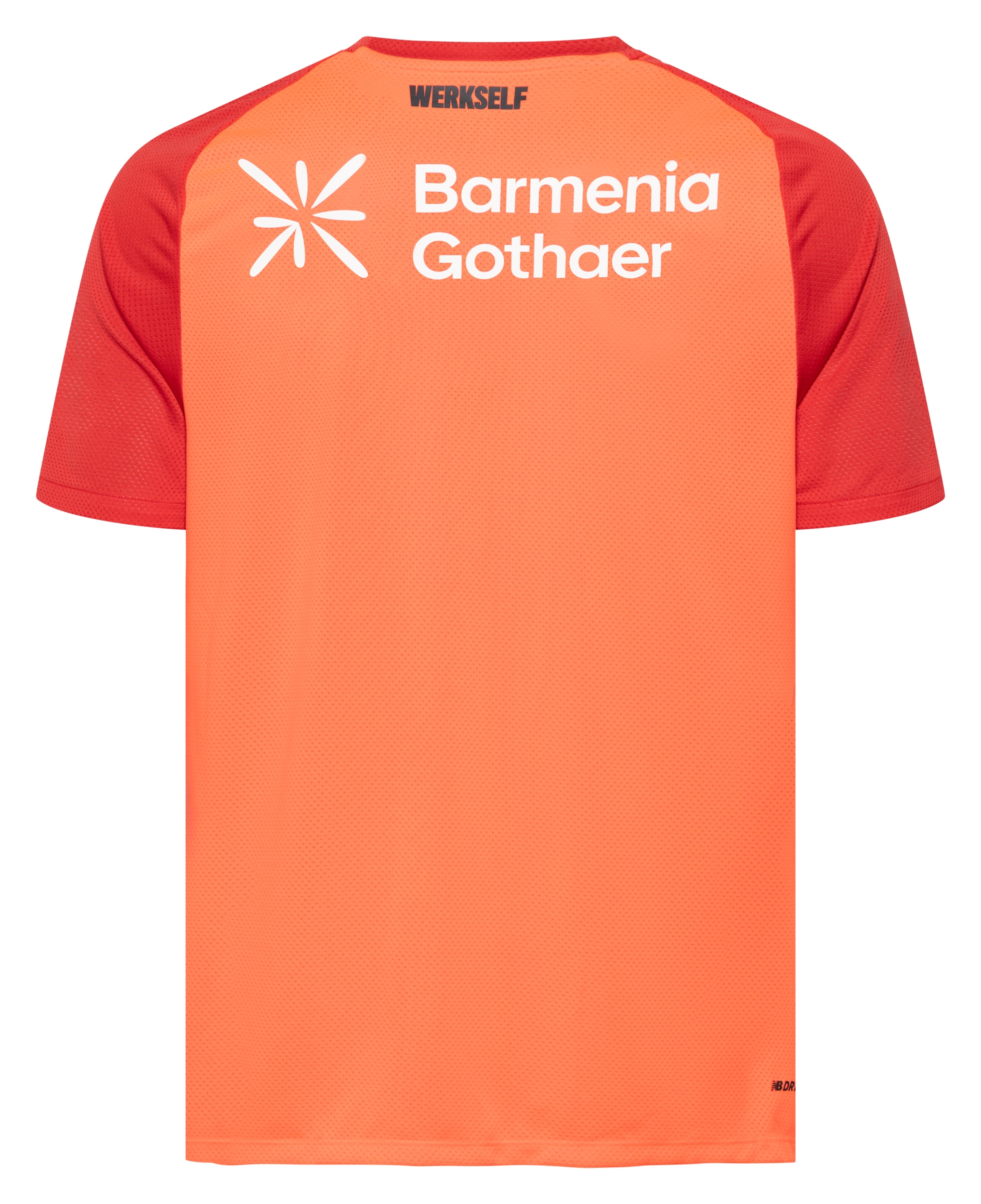 New Balance T-shirt »Bayer 04 26/27 Football Jersey« manches courtes, en polyester, avec col rond