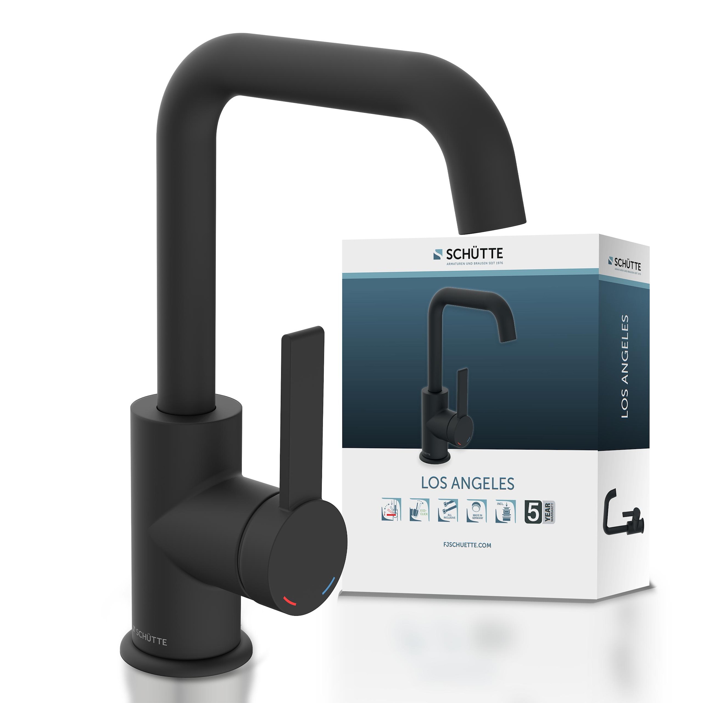 Image of Schütte Waschtischarmatur ""LOS ANGELES"" 1 Stk. tlg. Praktische Cold-Start-Funktion zum Energiesparen