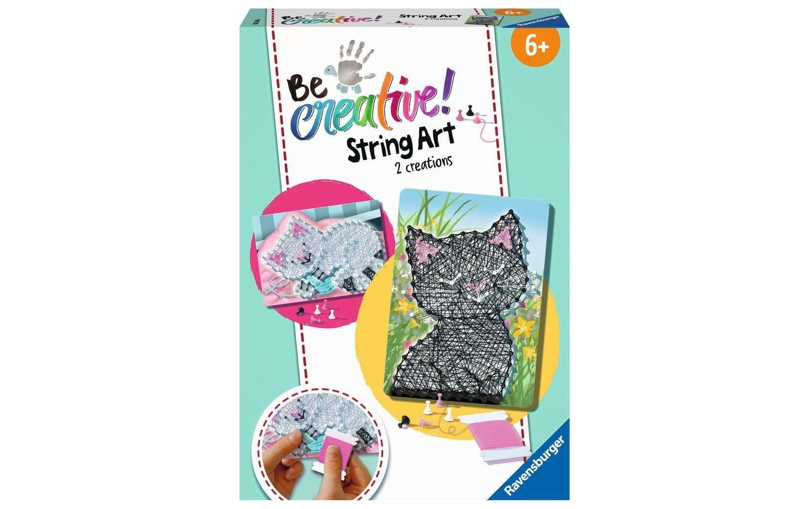 Kreativset »Be Creative String Art Cats«