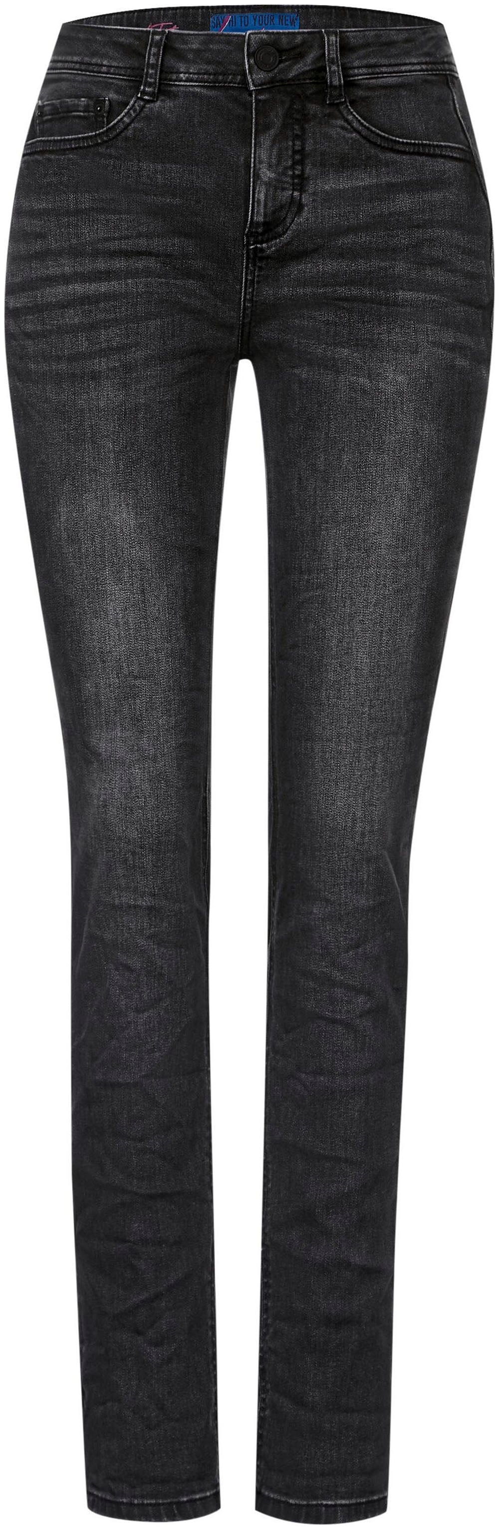 STREET ONE Slim-fit-Jeans, im Fünf-Pocket-Stil