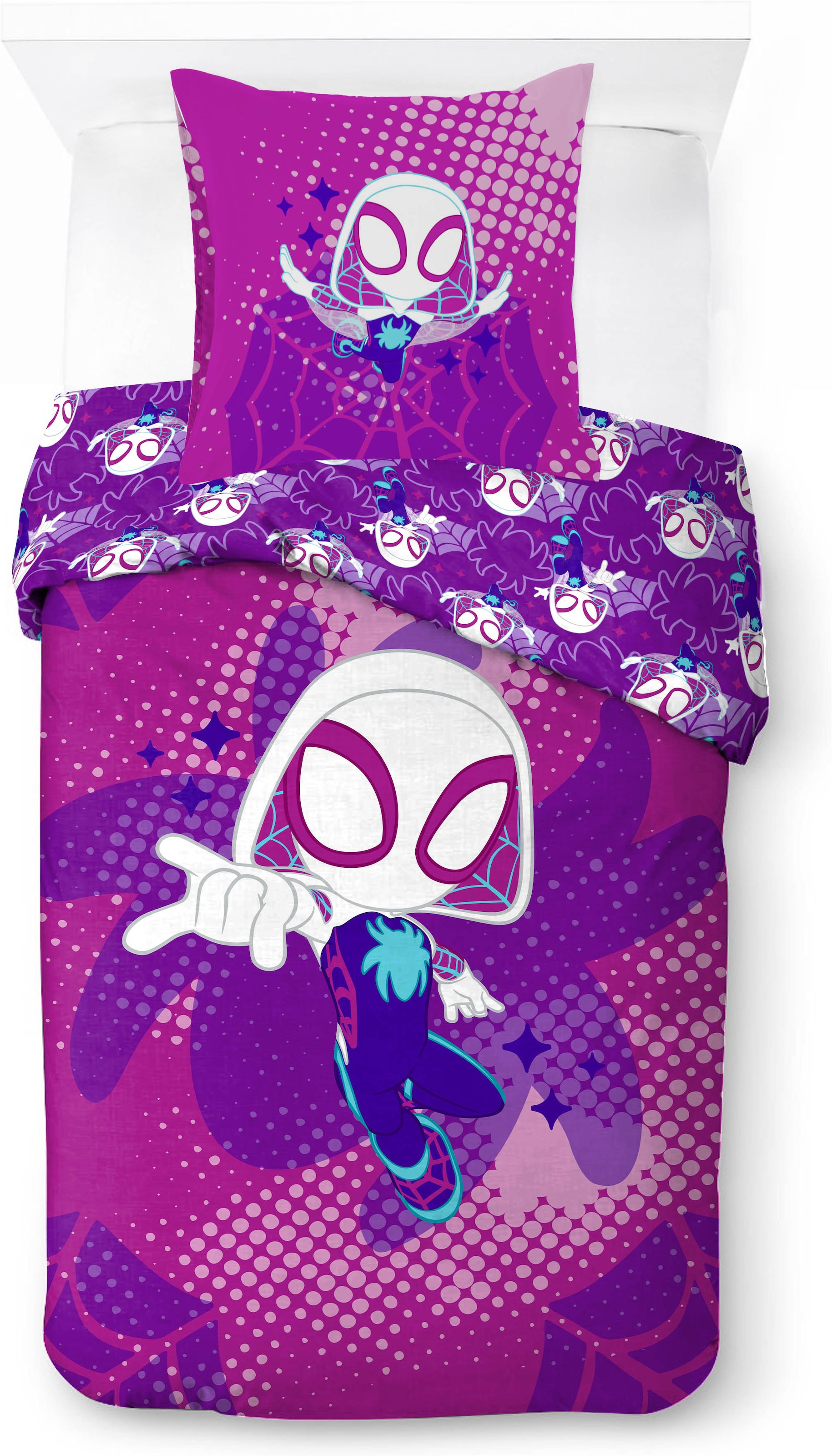 Image of MARVEL Bettwäsche "Marvel Spidey & His Amazing Friends Ghost" 2