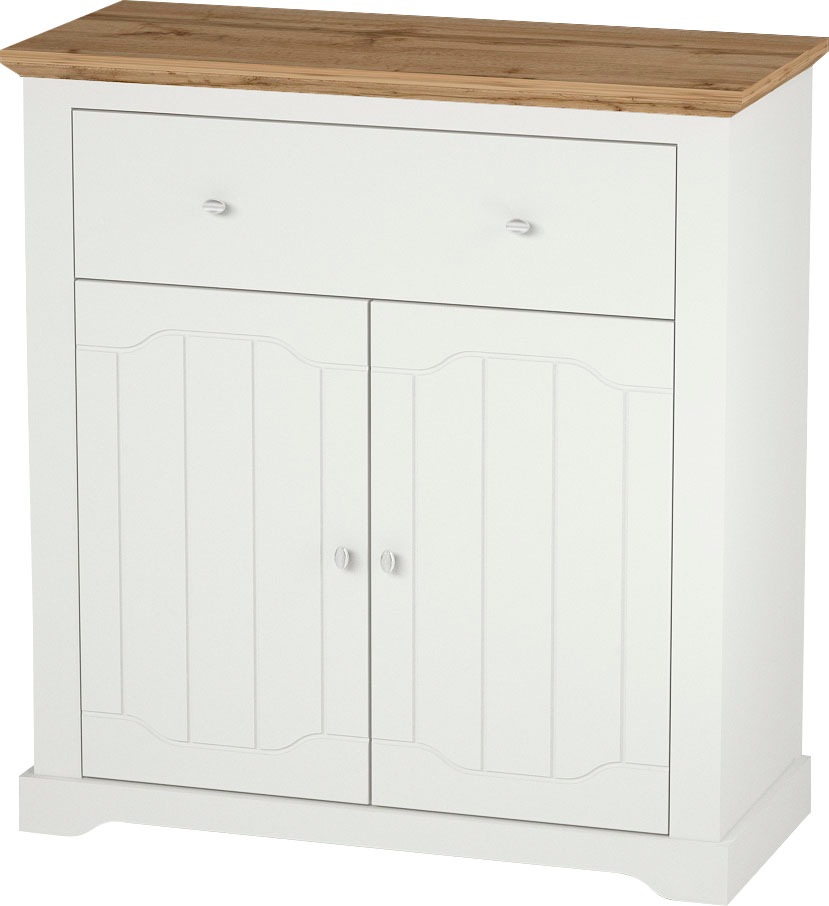 Image of Home affaire Kommode »Teverton«, 2 Türen und 1 Schublade bei Ackermann Versand Schweiz
