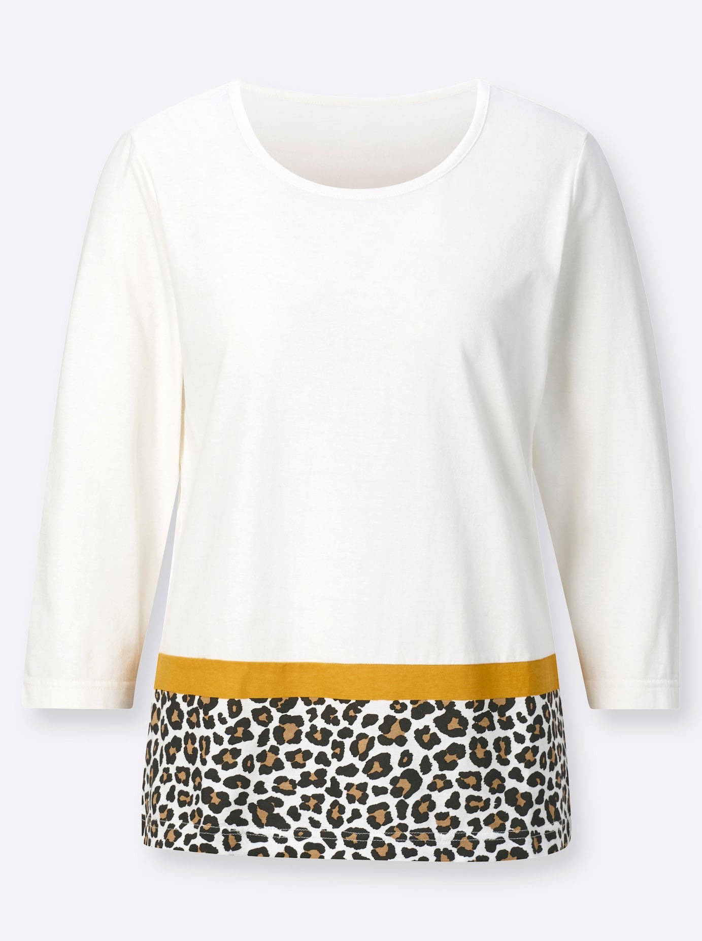 Classic Basics Rundhalsshirt »Rundhals-Shirt«, (1 tlg.)