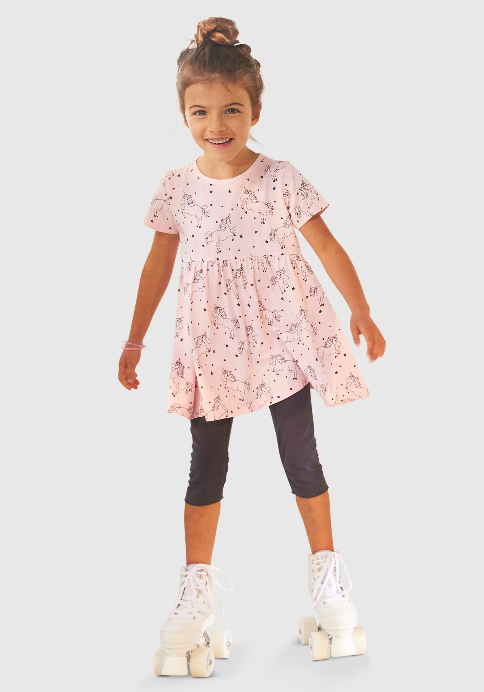 Image of KIDSWORLD Shirt & Leggings, (Set), mit Einhornmuster bei Ackermann Versand Schweiz