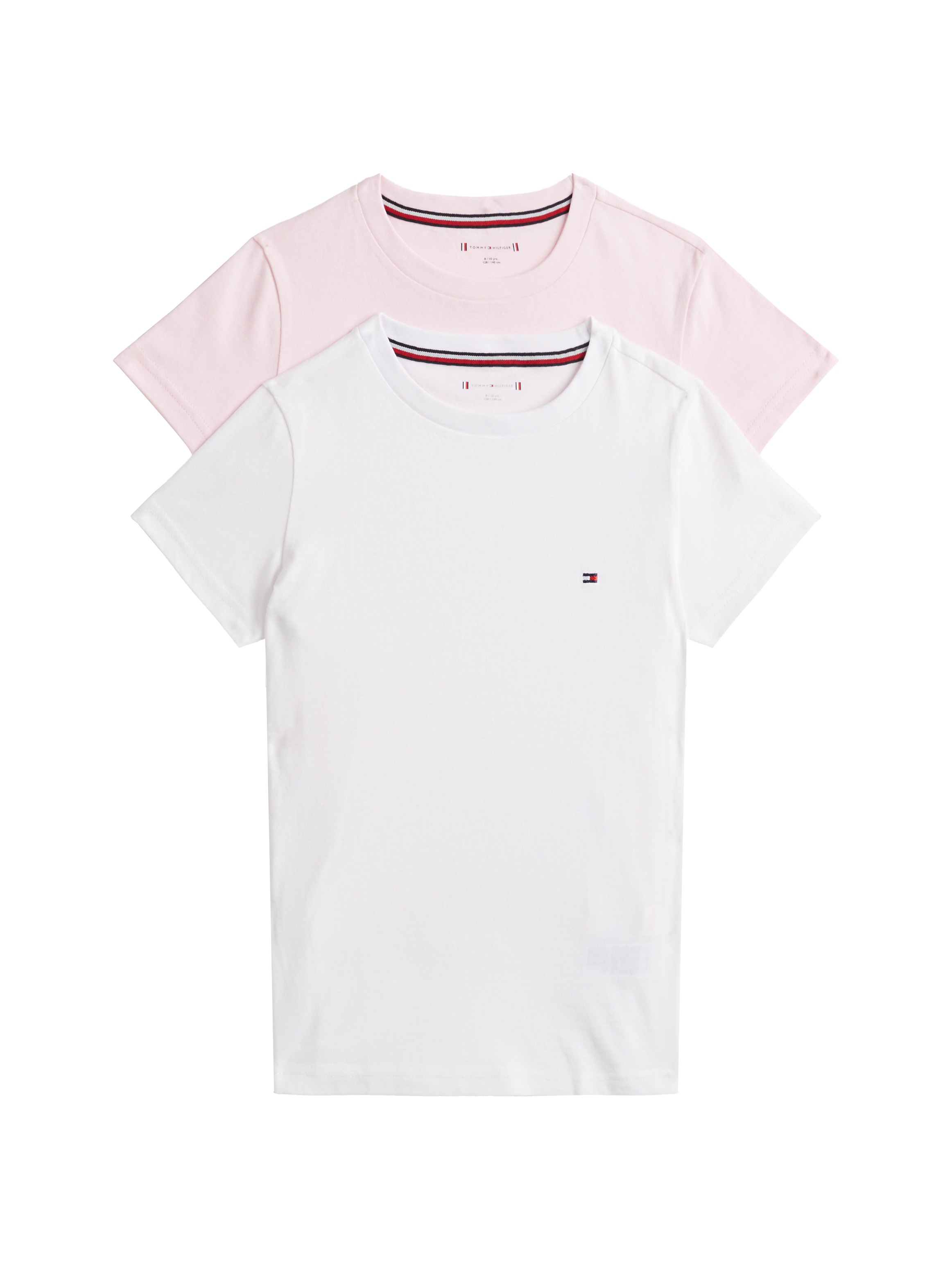 Tommy Hilfiger Underwear T-Shirt »2P CN TEE SS«, (Packung, 2 tlg., 2er-Pack), mit Logostickerei