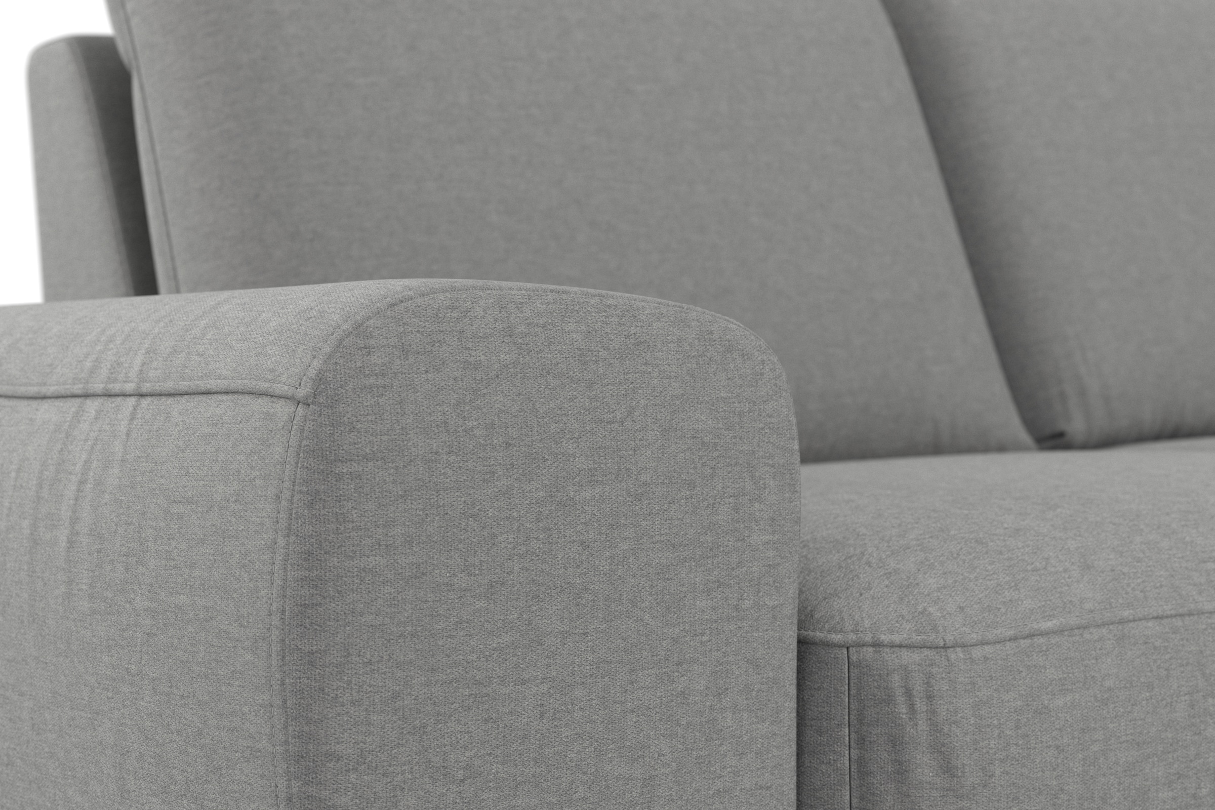 sit&more Ecksofa »Cinturo L-Form« inklusive Sitztiefenverstellung und Federkern, Sitzhöhe 48 cm