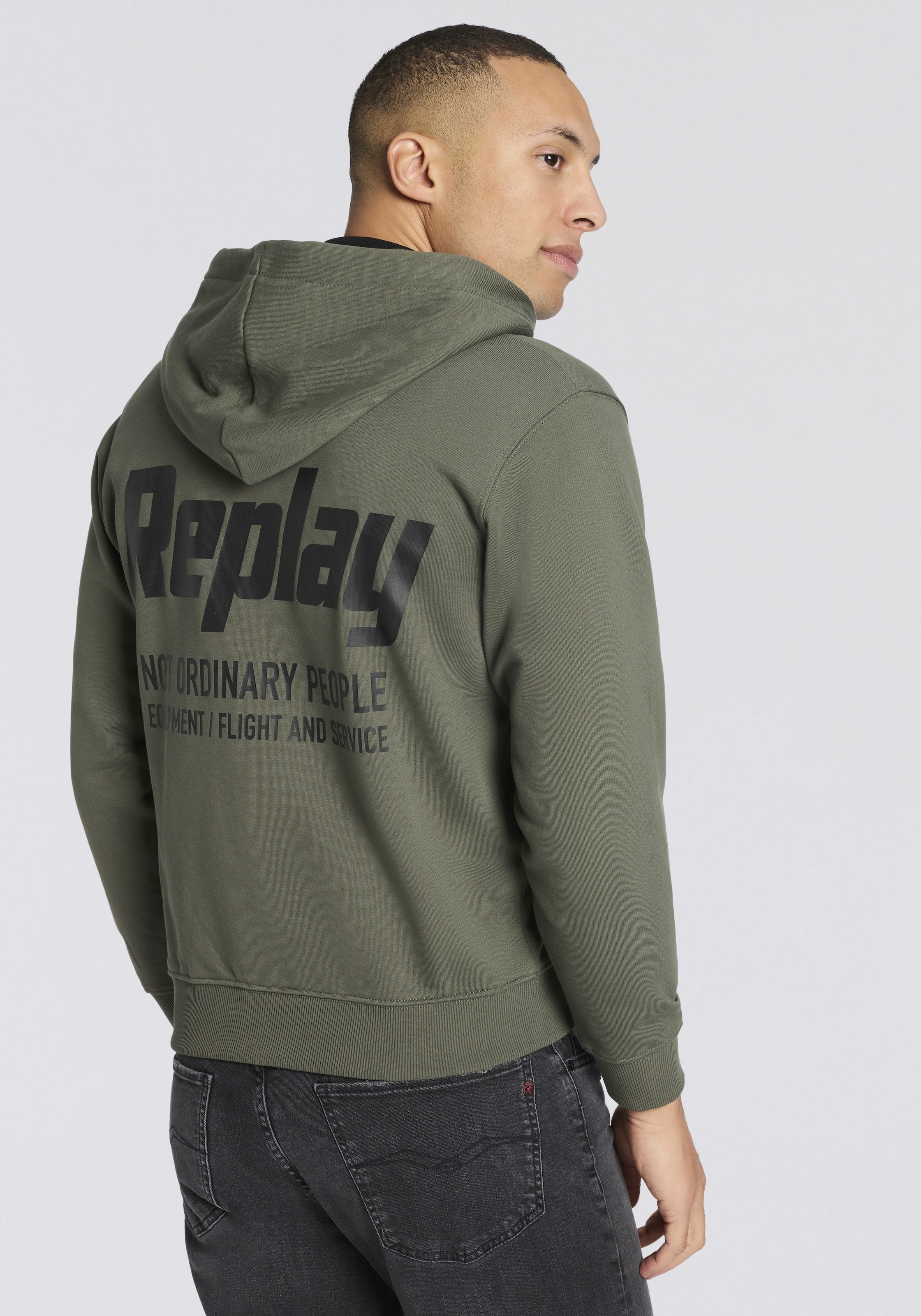 Replay Kapuzensweatjacke