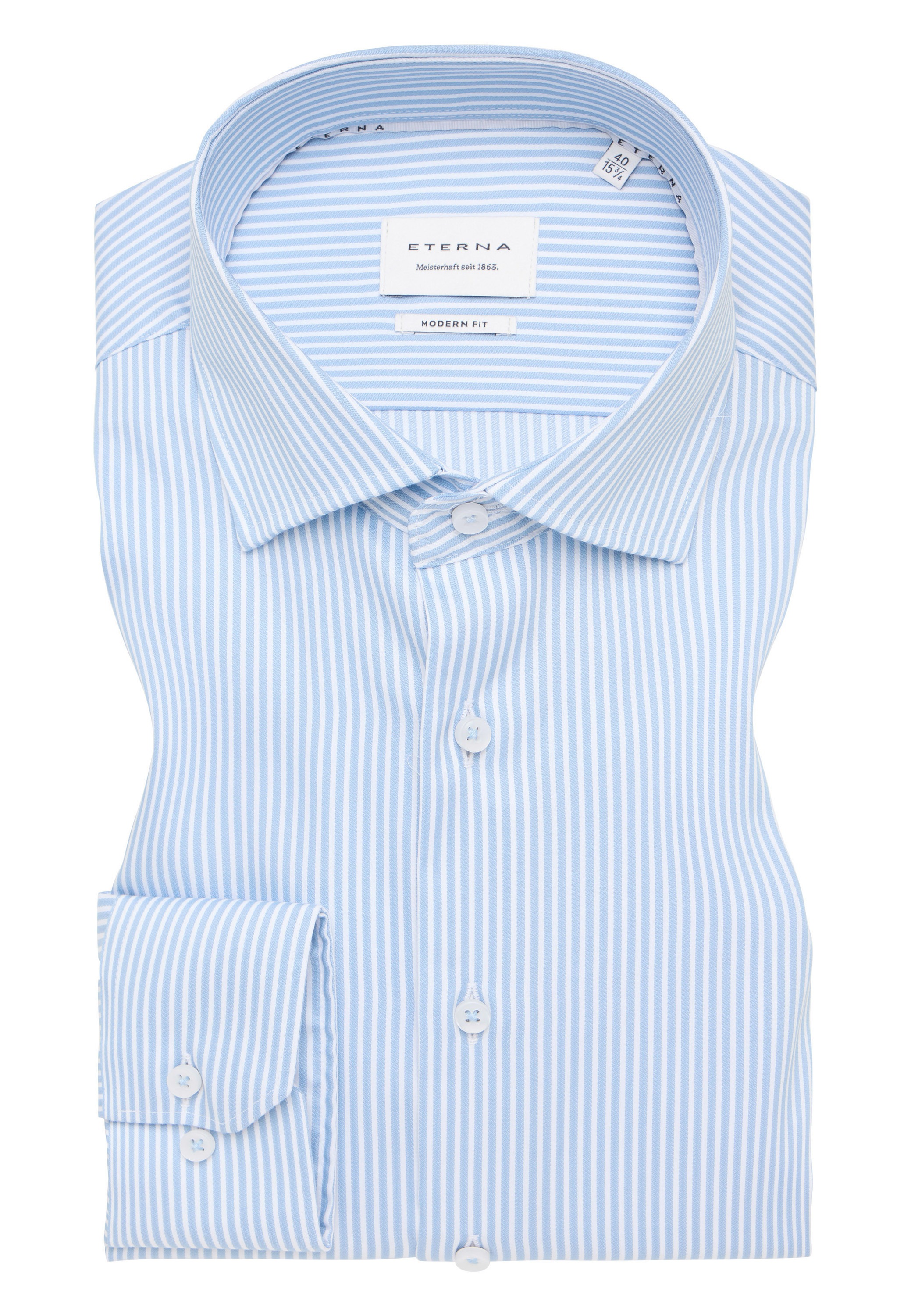 Eterna Chemise à manches longues »MODERN FIT« NON IRON (sans repassage)