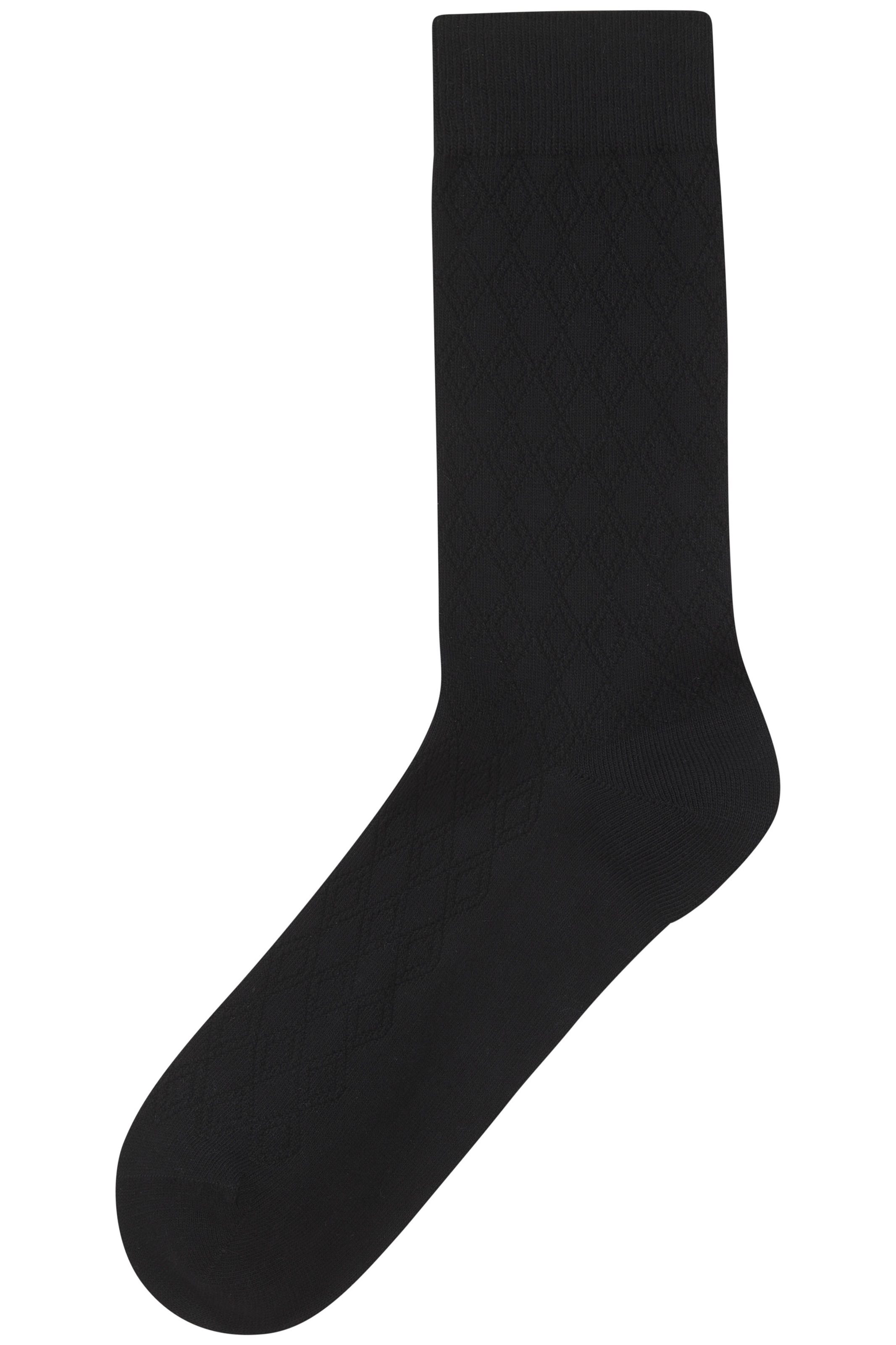 H.I.S Businesssocken »Klassische Herren, Männersocken, unifarben, ohne drückende Naht« Packung, Anzugsocken, 5 Paar tlg. mit dezent eingestrickten Designs