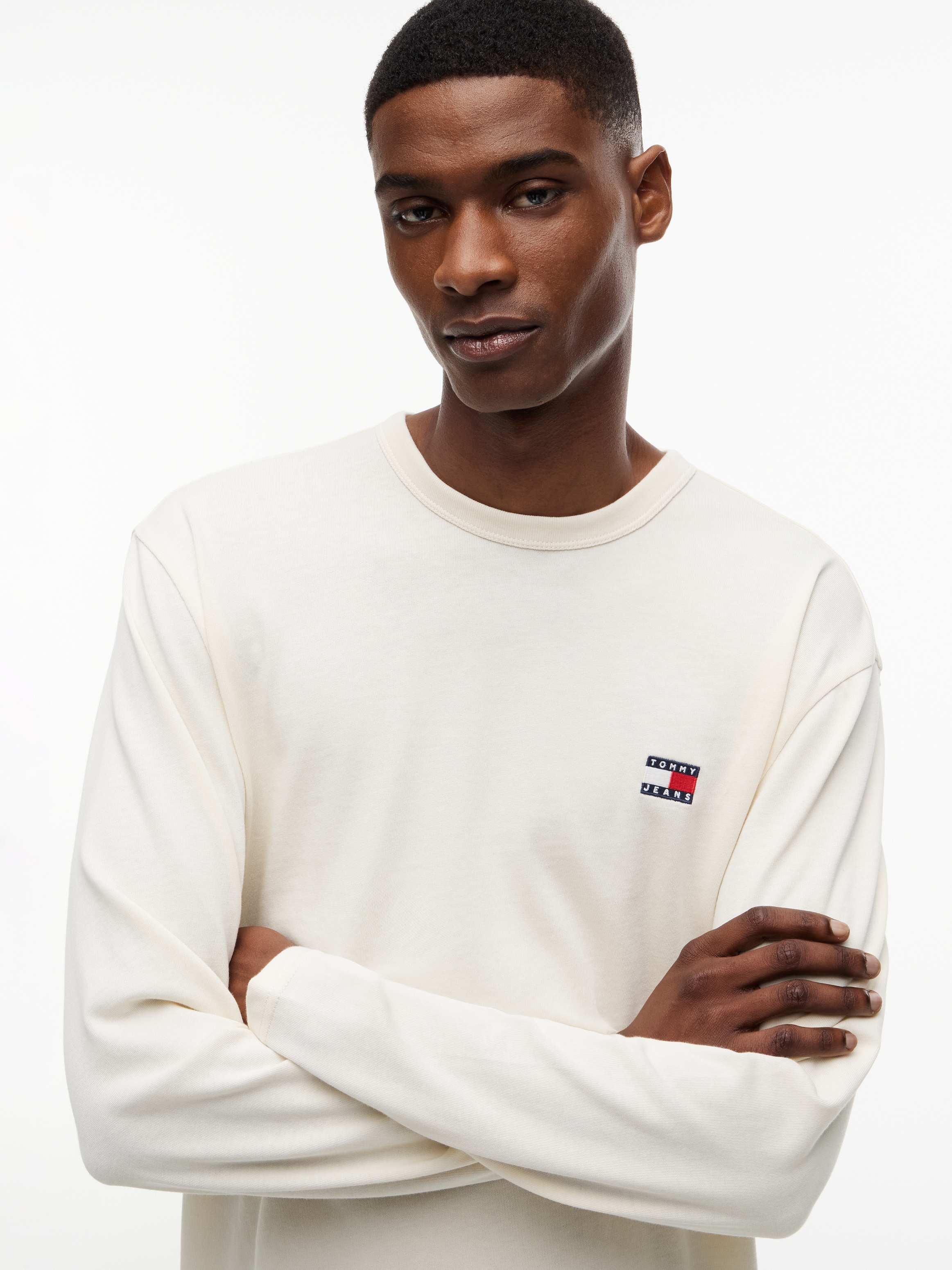 Tommy Jeans T-shirt à manches longues »TJM REGULAR BADGE«