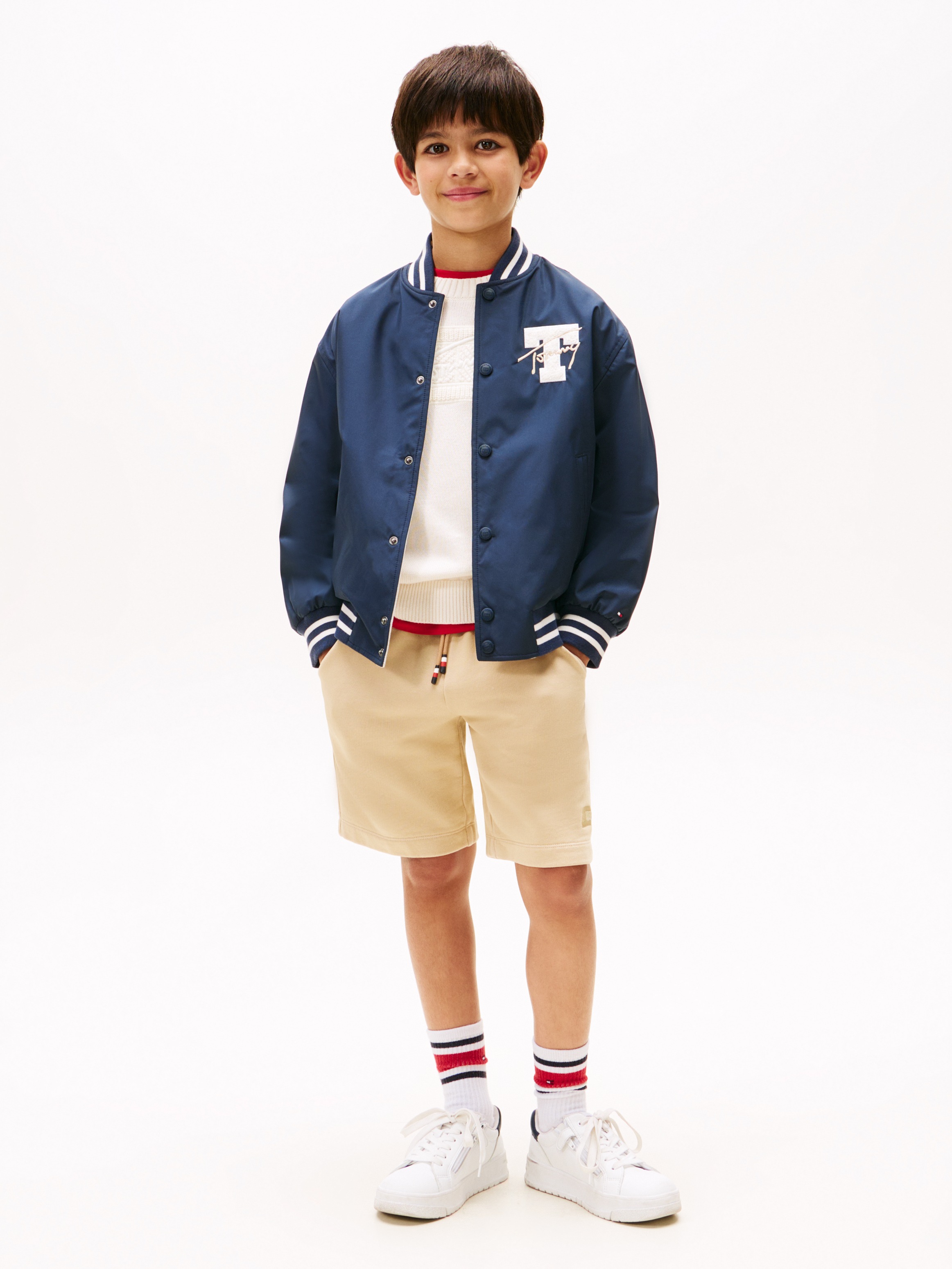 Tommy Hilfiger Wendejacke »REVERSIBLE BOMBER JACKET«, für Kinder bis 16 Jahre