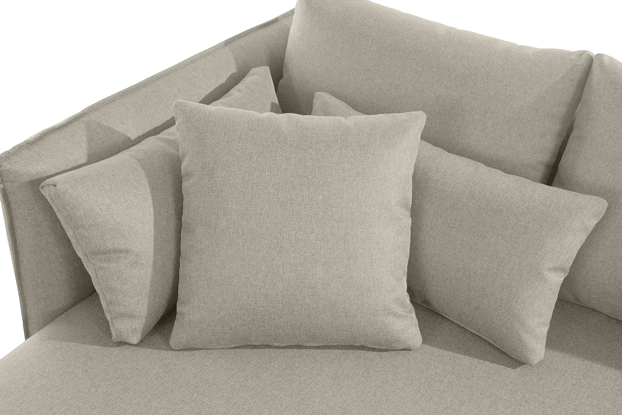andas Ottomane »Nöre«, kurzes Lounge-Modul - zum Zusammenstellen, Breite 138 cm, Tiefe 128 cm