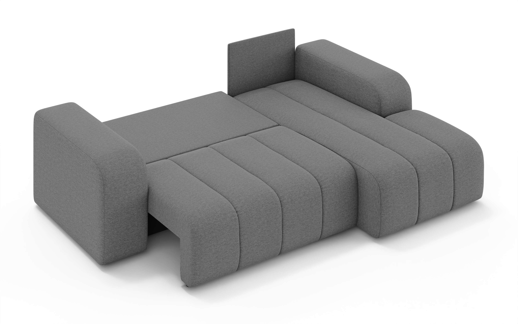 GOODproduct Ecksofa »CASSY L-Form, Schlafsofa mit Bettkasten, Masse B/T/H: 245/165/88 cm« mit 2 Rückenkissen, Recamiere rechts oder links bestellbar