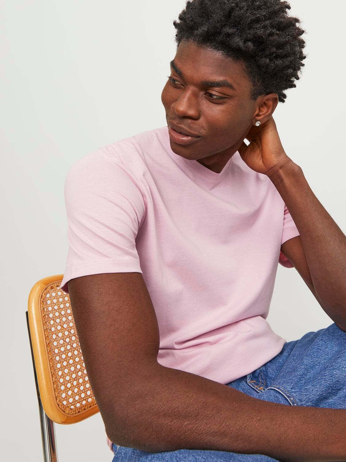 Jack & Jones Rundhalsshirt »JJEORGANIC BASIC TEE SS O-NECK NOOS«, mit Rundhalsausschnitt