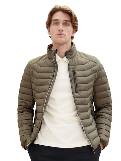 TOM TAILOR Steppjacke, mit Reissverschlusstaschen