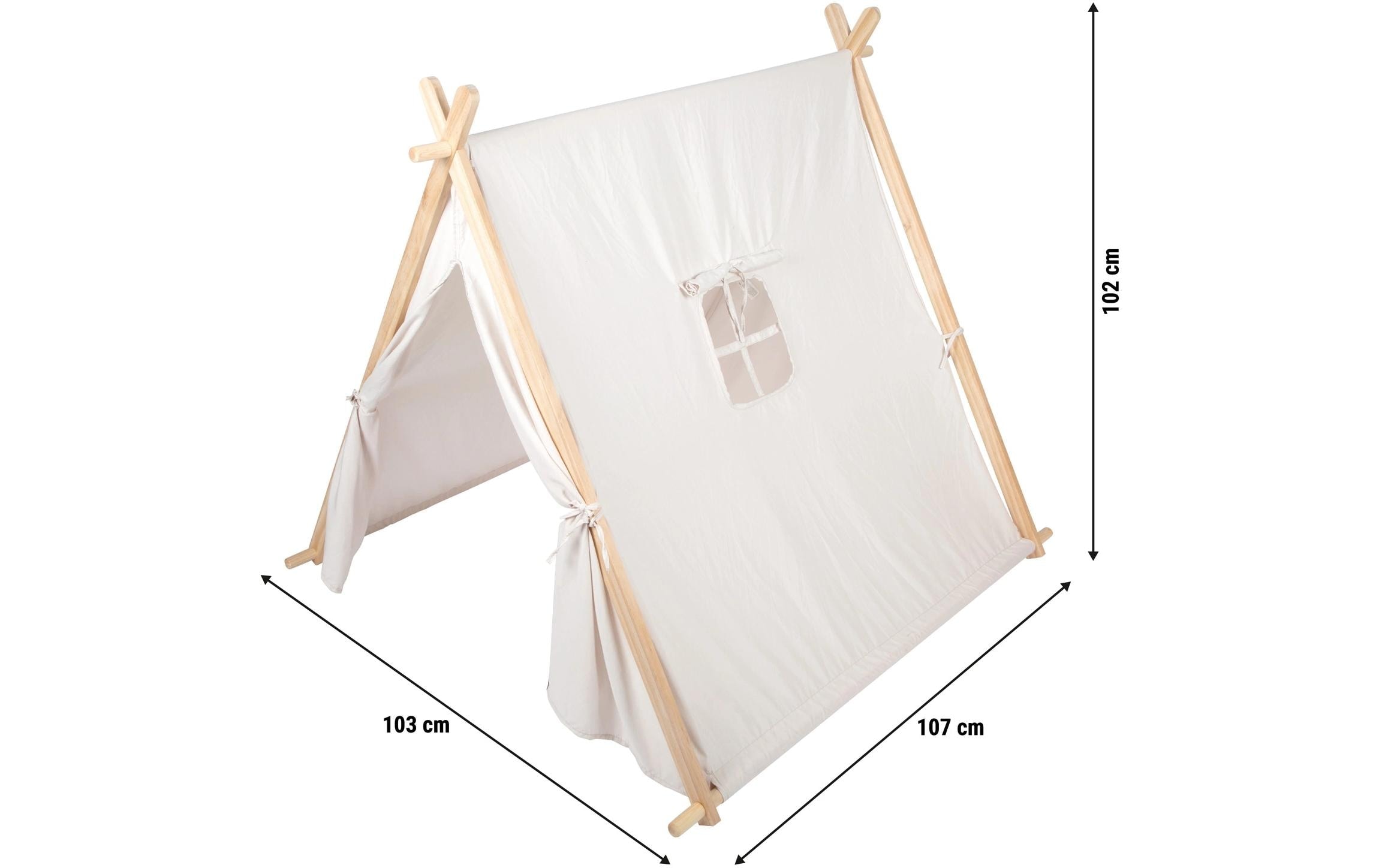 Small Foot Spielzelt »naturweiss«