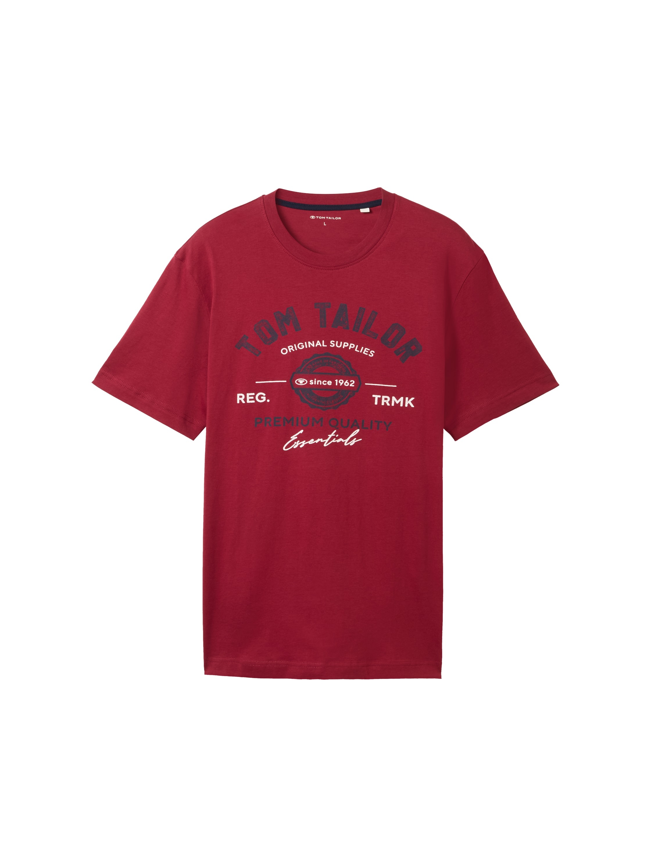 TOM TAILOR T-Shirt, mit grossem Logofrontprint