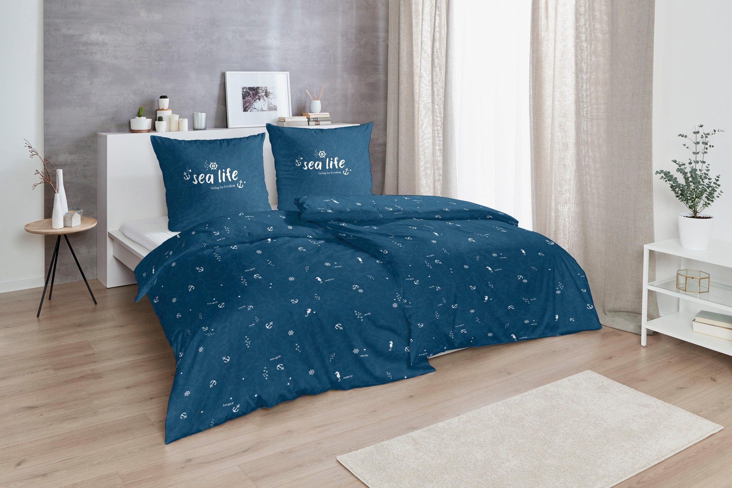 Primera Bettwäsche »Sealife«, mit maritimen Motiven