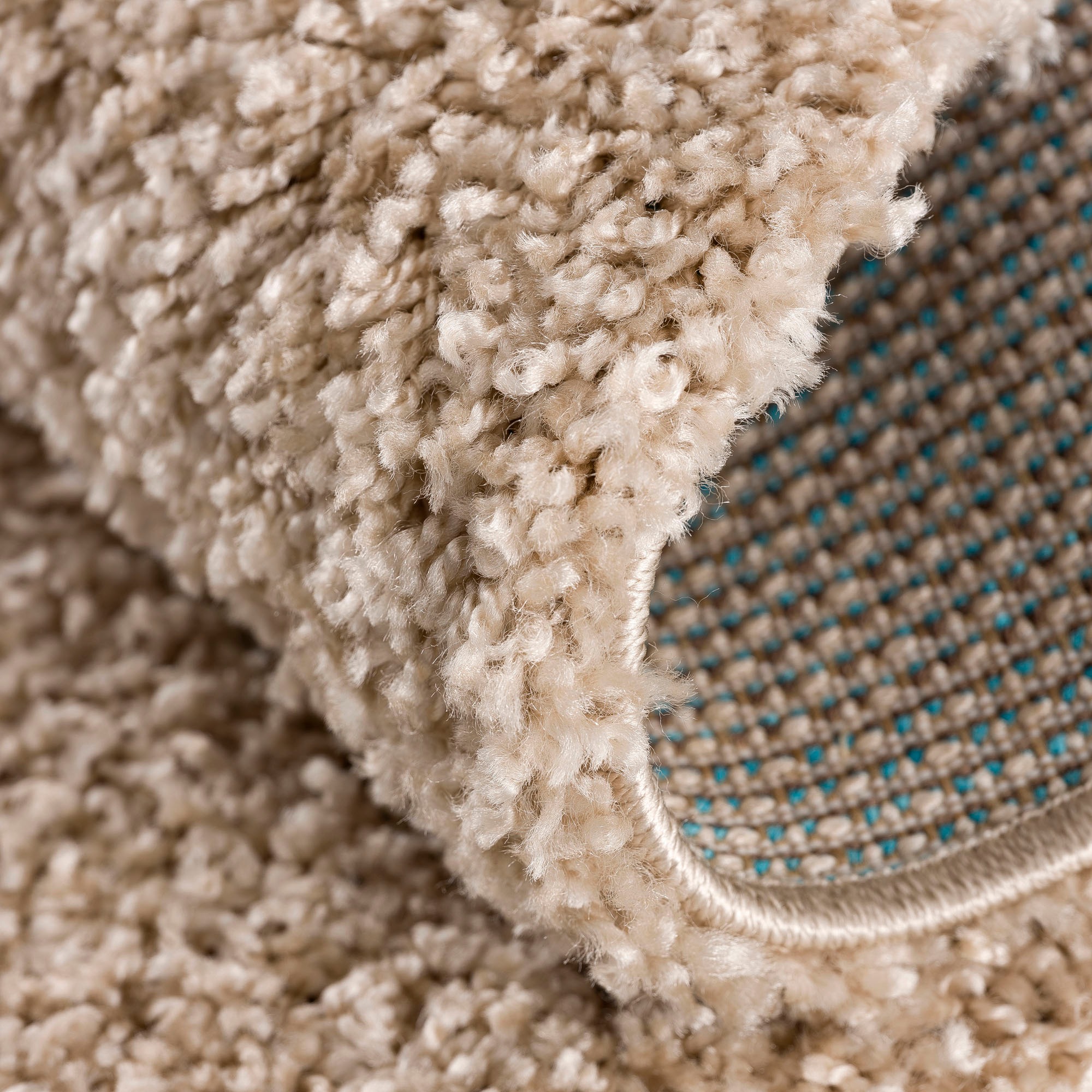 Sanat Hochflor-Teppich »LOCA«, rund, Wohnzimmer, Langflor, Shaggy, Schlafzimmer