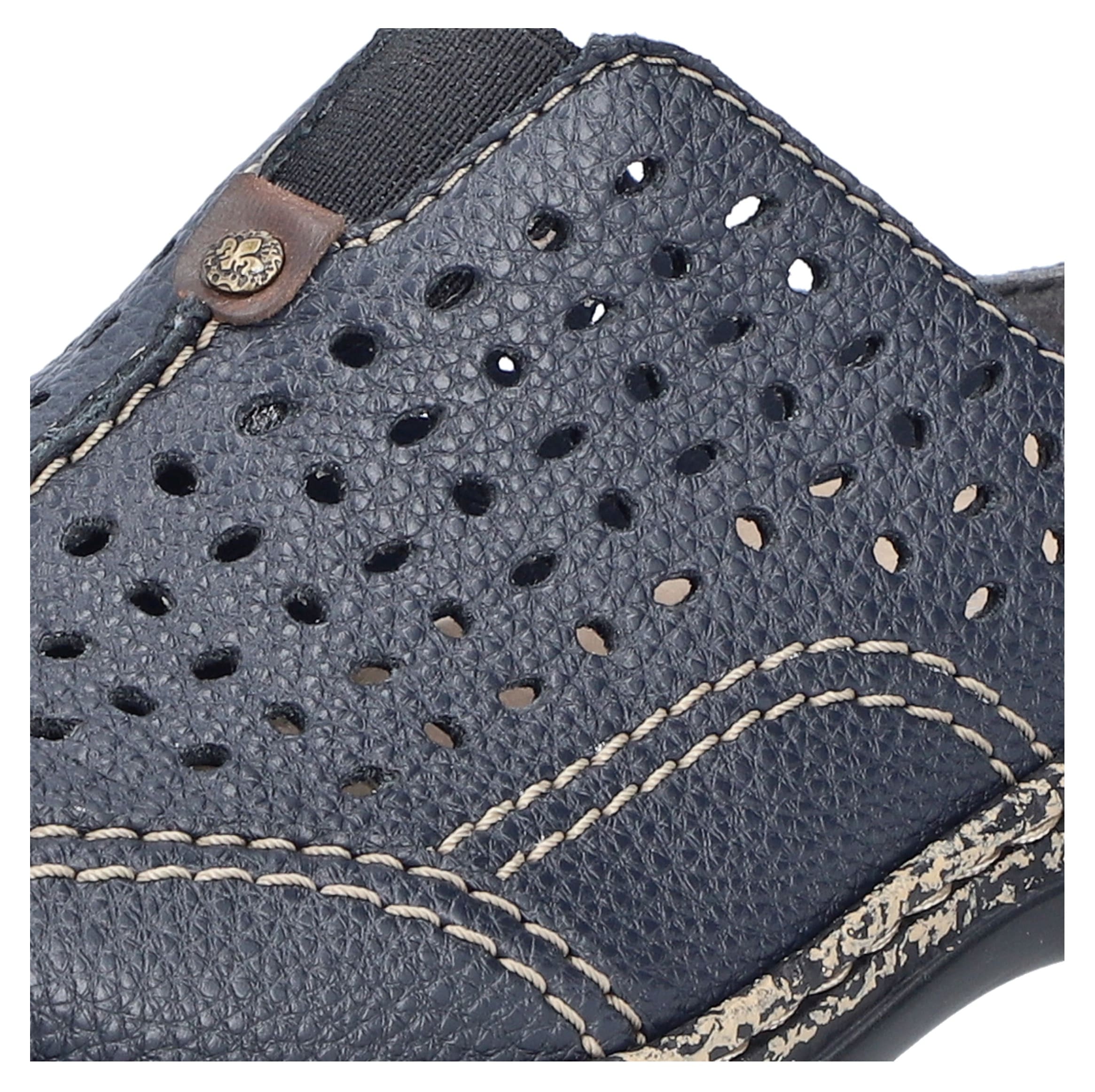 Rieker Sabot  Mocassin, chaussure d’intérieur, chaussure d’été avec perforations