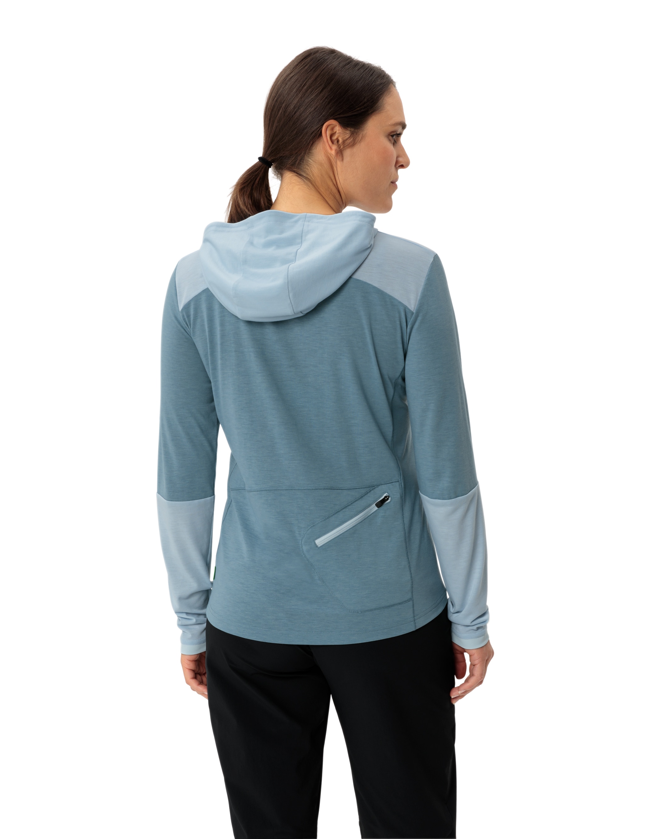 VAUDE Funktionsshirt »WOMEN'S TREMALZO LS SHIRT«, (1 tlg.), Rückentasche mit gewendetem Reissverschluss