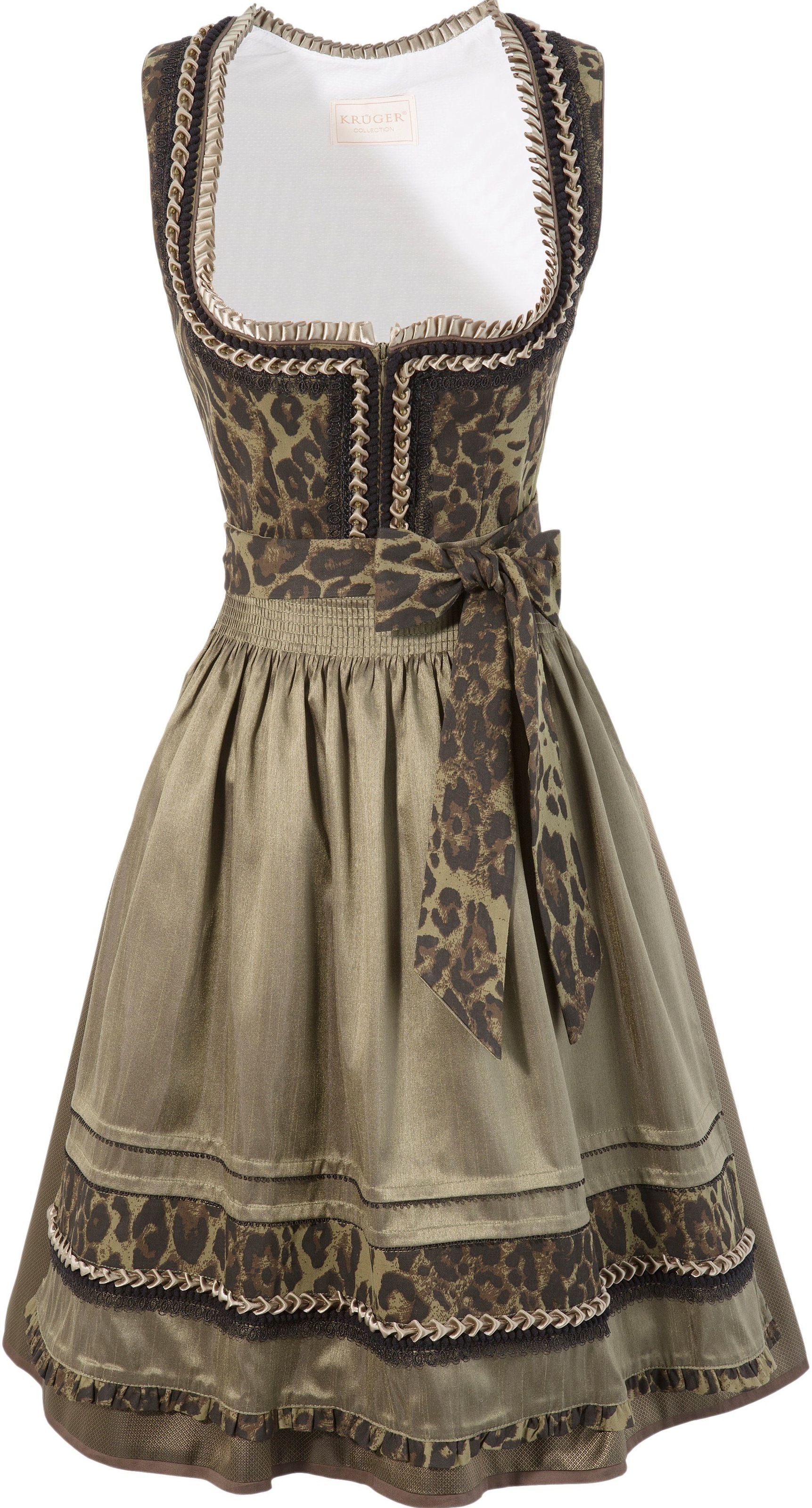 Image of KRÜGER COLLECTION Dirndl »Leonie«, (2 tlg.), Damen, midi mit echten Strass- Steinen bei Ackermann Versand Schweiz