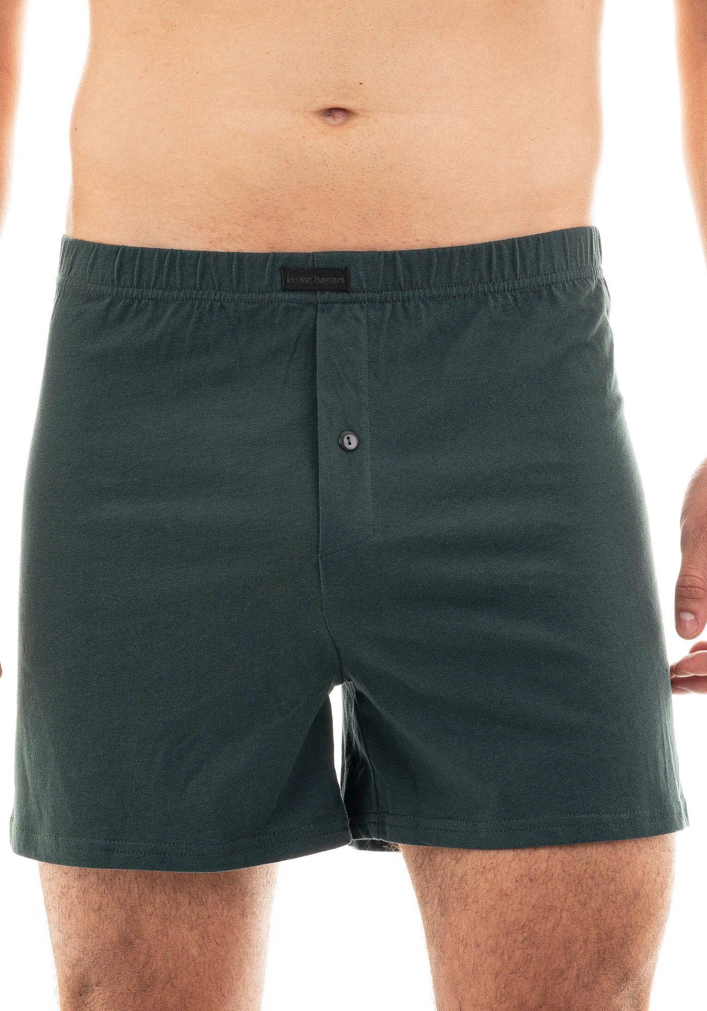 Bruno Banani Weiter Boxer »Loose Fit«, (2er Pack), mit Knopfleiste